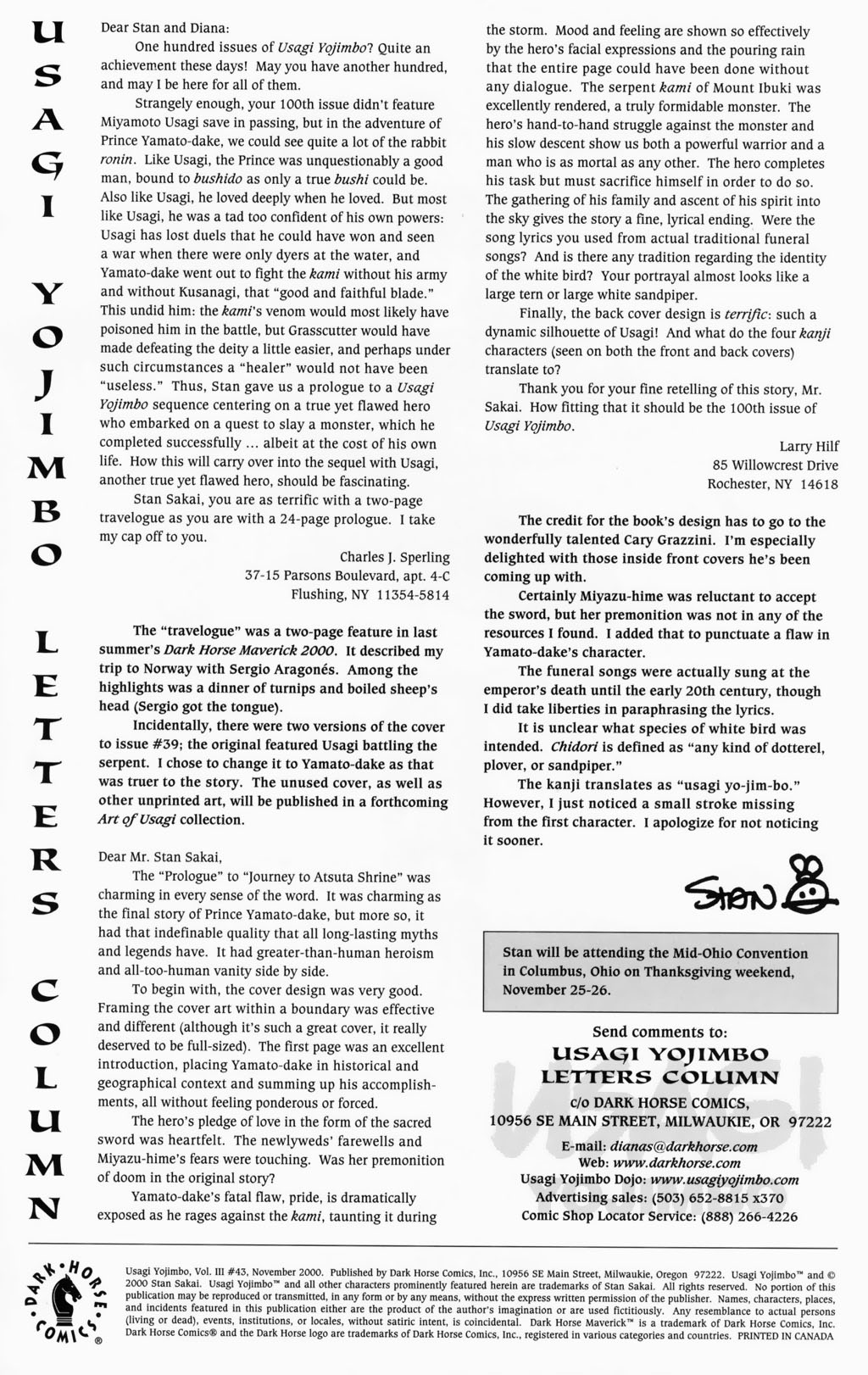 Read online Usagi Yojimbo (1996) comic -  Issue #43 - 27