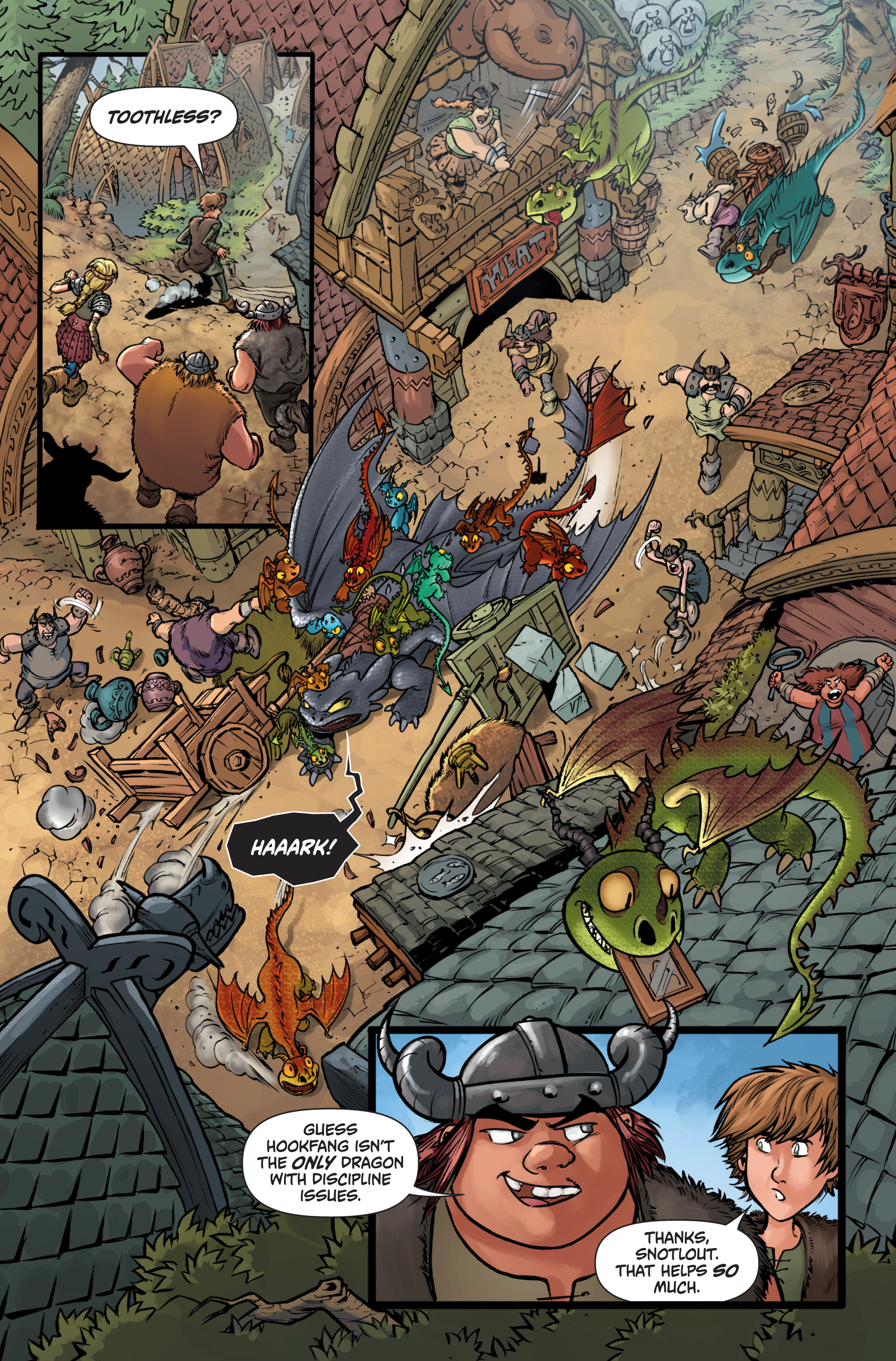 Read online DreamWorks Dragons: Riders of Berk comic -  Issue # _TPB - 83