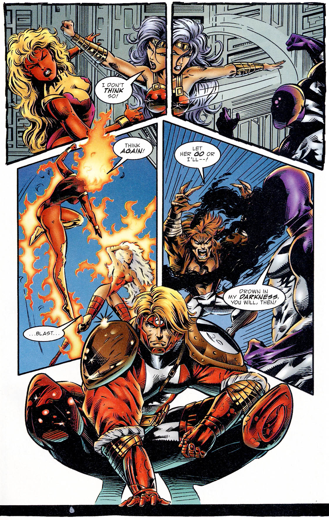 Read online Glory comic -  Issue #9 - 17