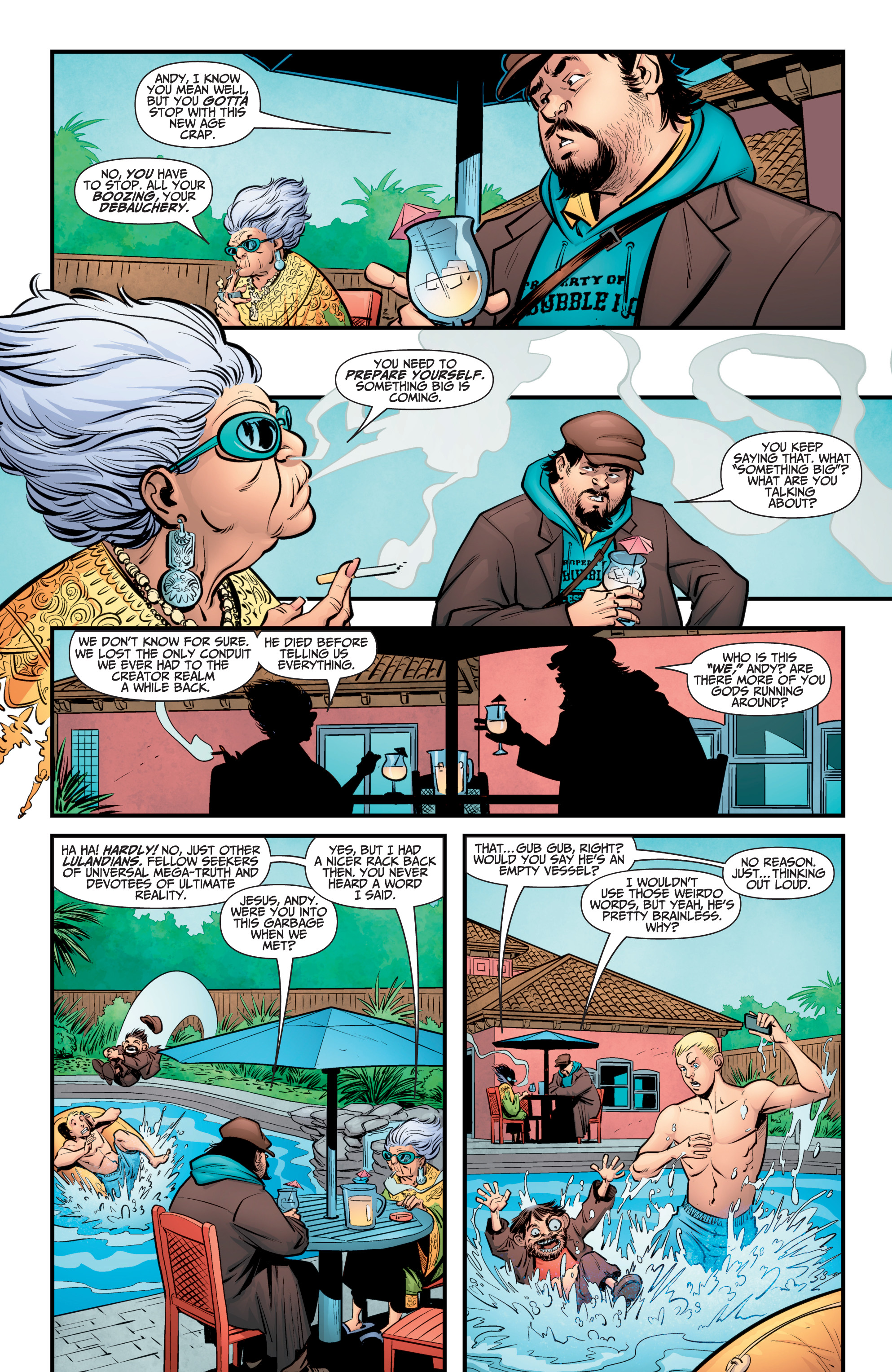 Read online A&A: The Adventures of Archer & Armstrong comic -  Issue #9 - 14