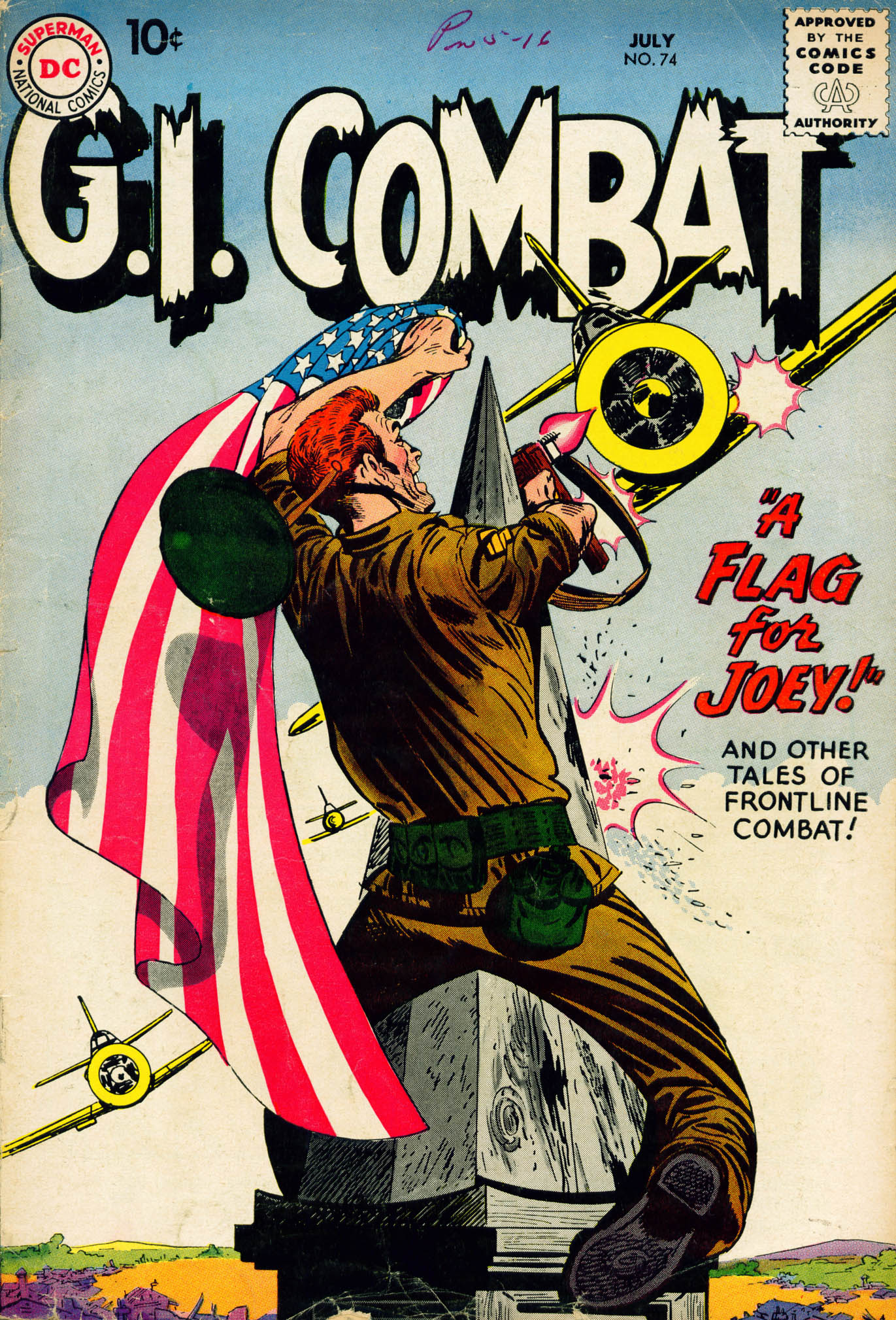 Read online G.I. Combat (1952) comic -  Issue #74 - 1