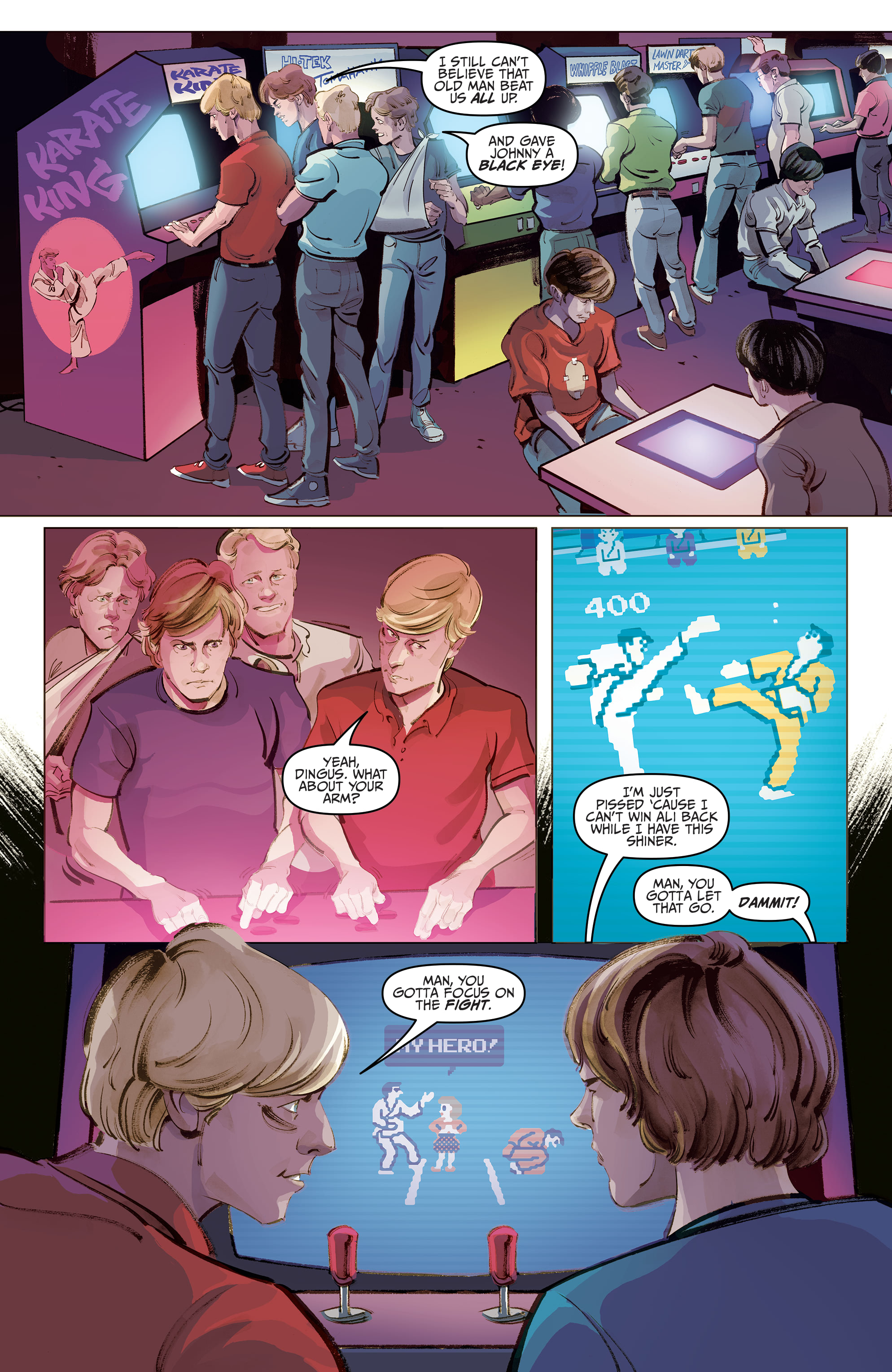 Read online Cobra Kai: The Karate Kid Saga Continues comic -  Issue #3 - 3
