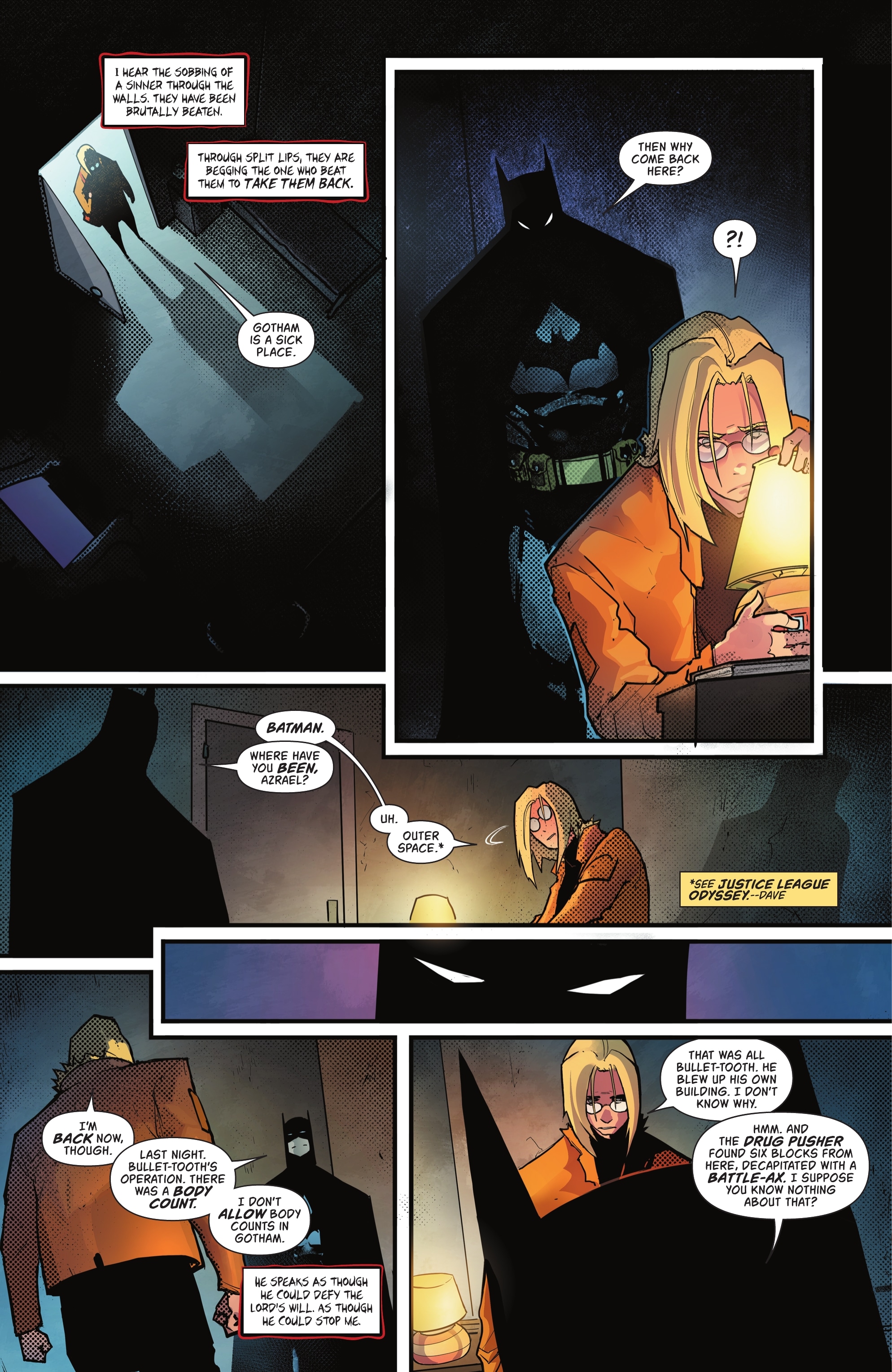 Read online Sword of Azrael: Dark Knight of the Soul comic -  Issue #1 - 9