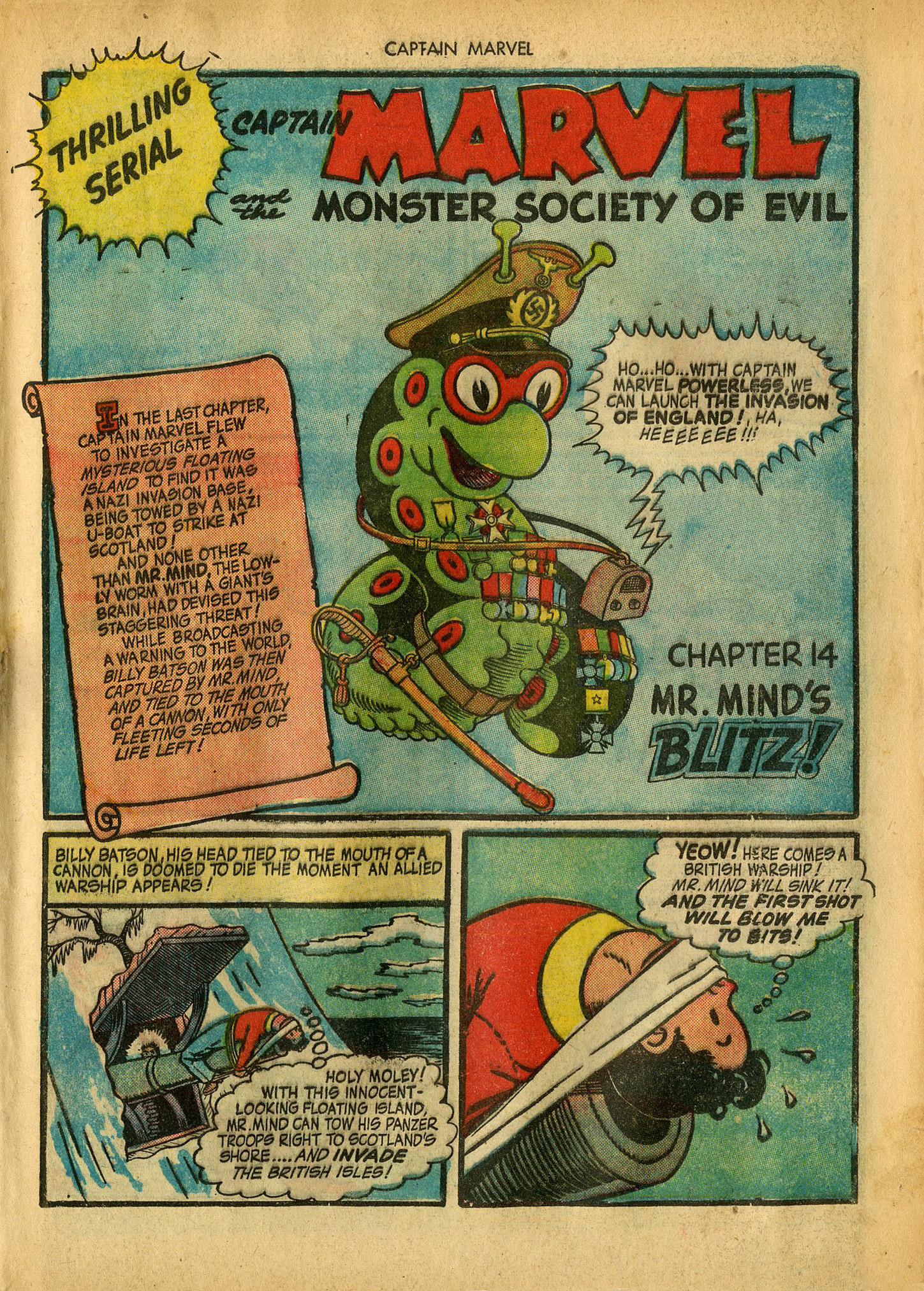 Read online Captain Marvel Adventures comic -  Issue #35 - 49