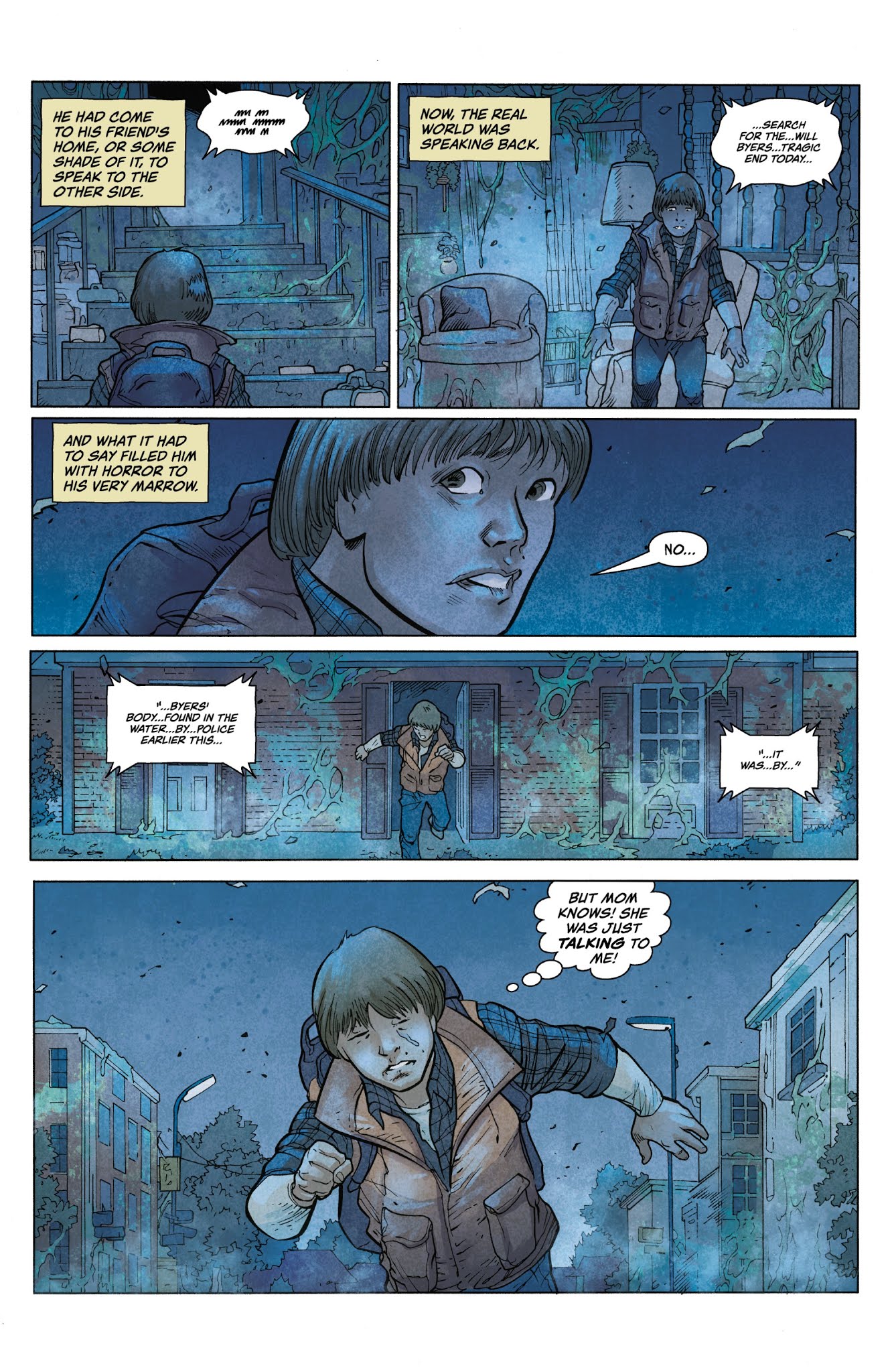 Read online Stranger Things comic -  Issue #3 - 5