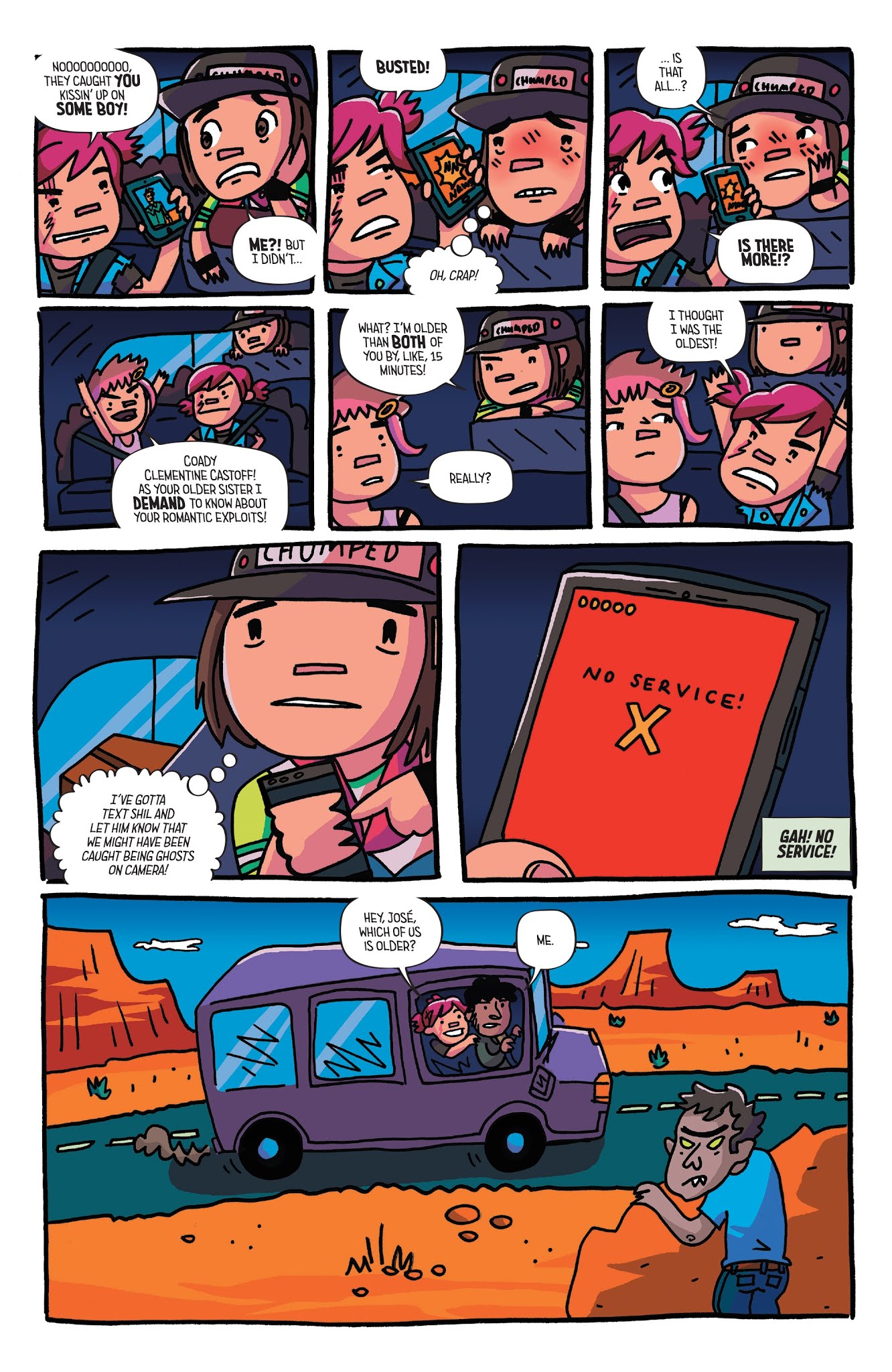 Read online Coady and the Creepies comic -  Issue # _TPB - 38