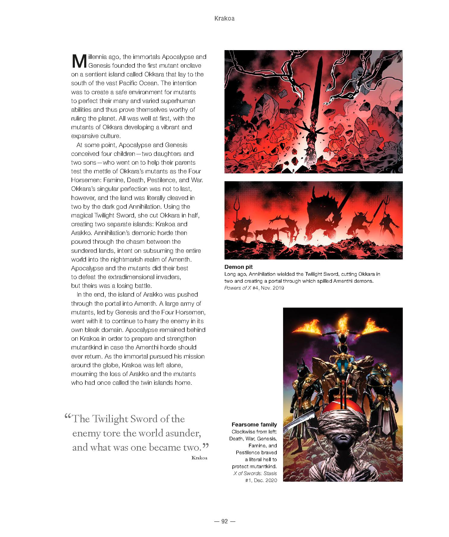 Read online Marvel Universe Map By Map: James Hill comic -  Issue # TPB (Part 1) - 92