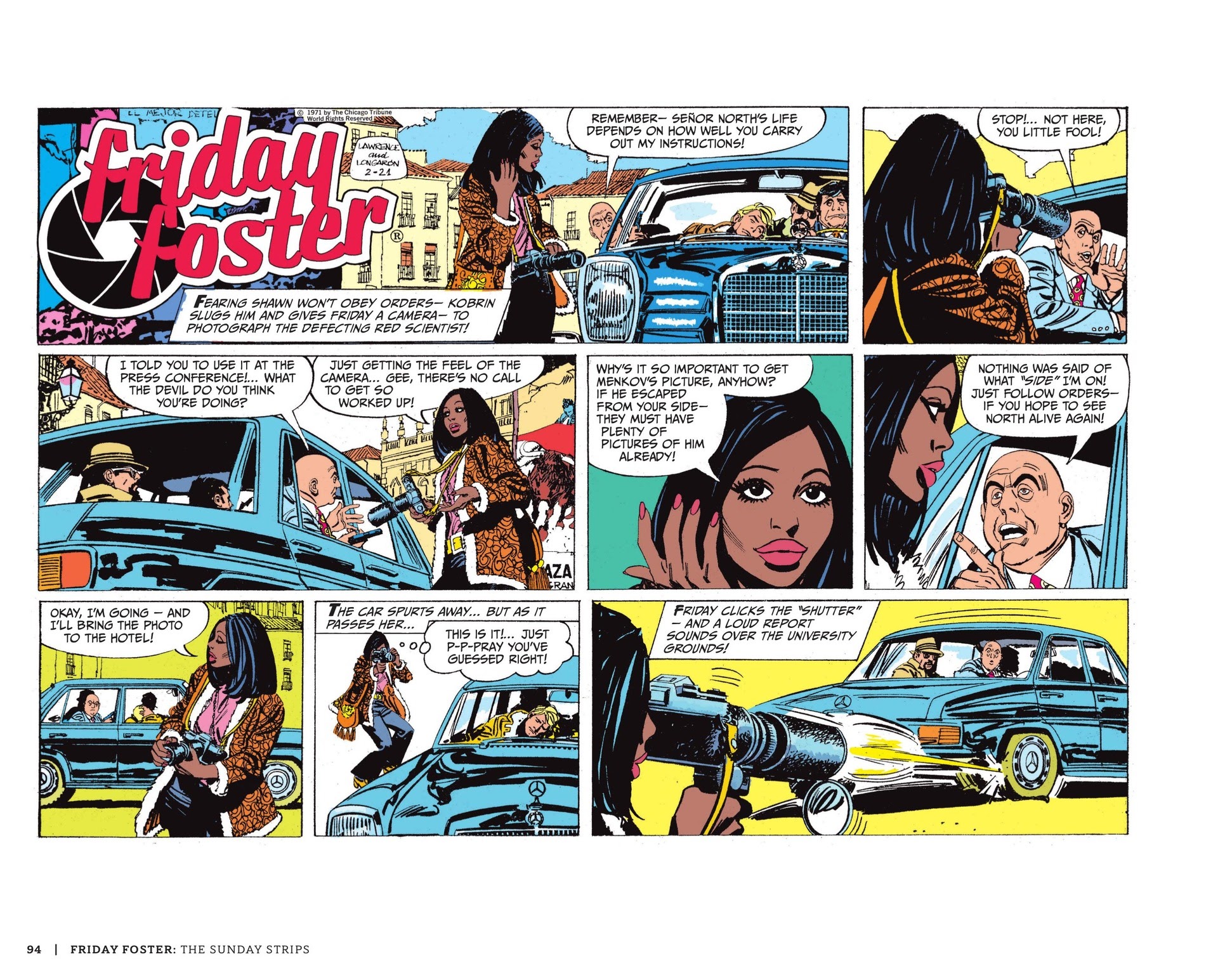 Read online Friday Foster: The Sunday Strips comic -  Issue # TPB (Part 1) - 95