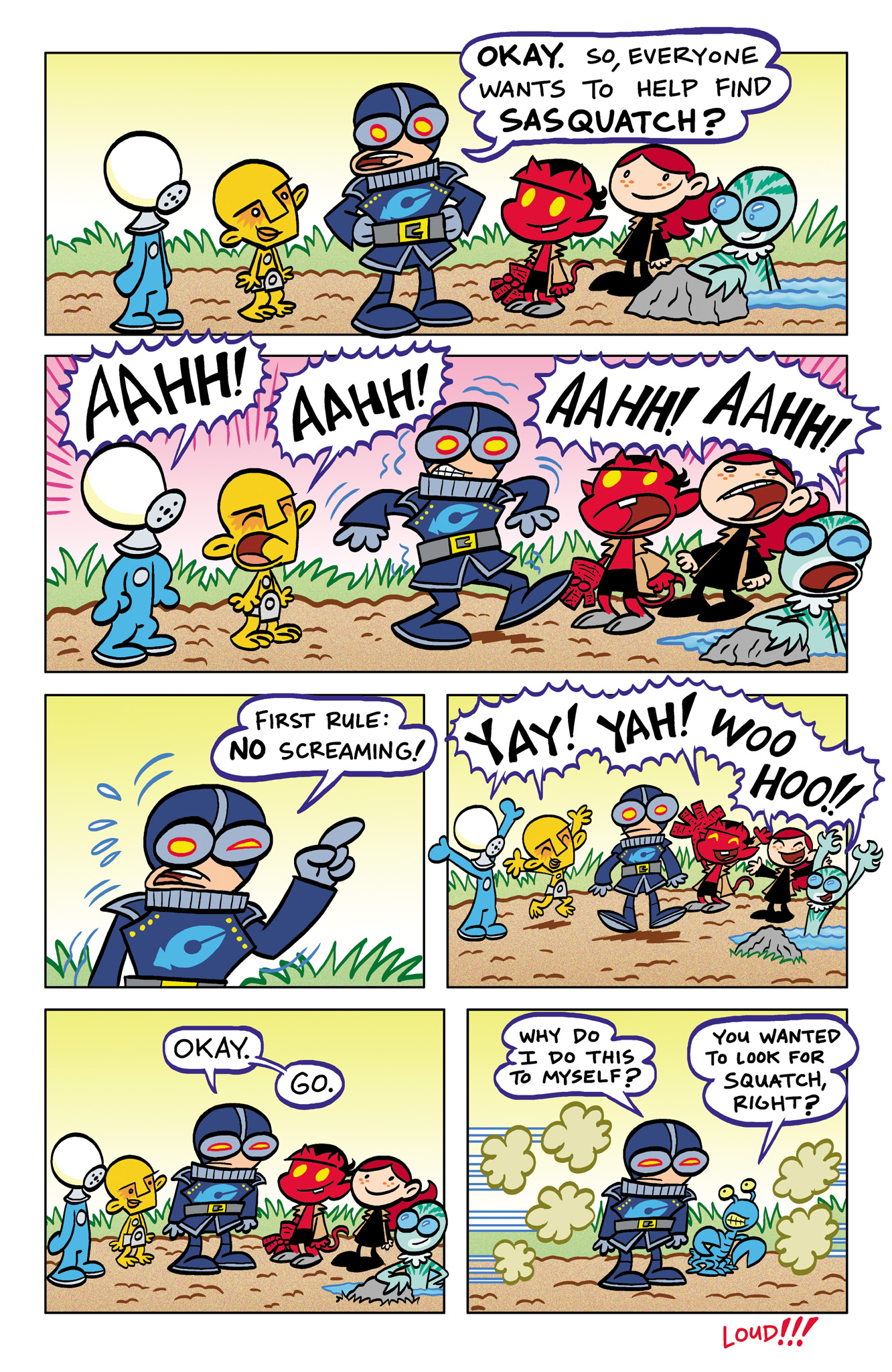 Read online Itty Bitty Hellboy comic -  Issue #2 - 10
