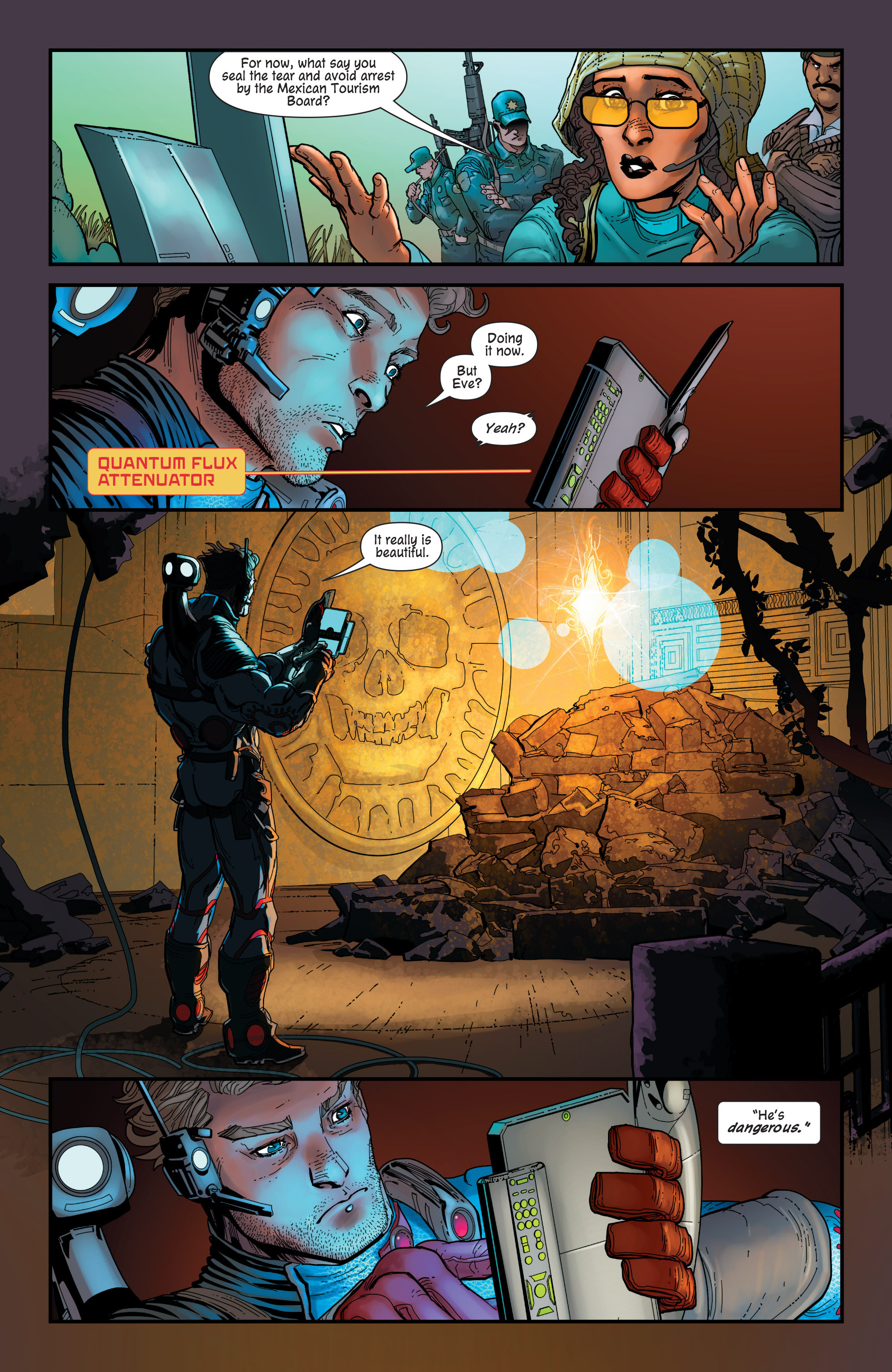 Read online The Infinite Adventures of Jonas Quantum comic -  Issue #2 - 9