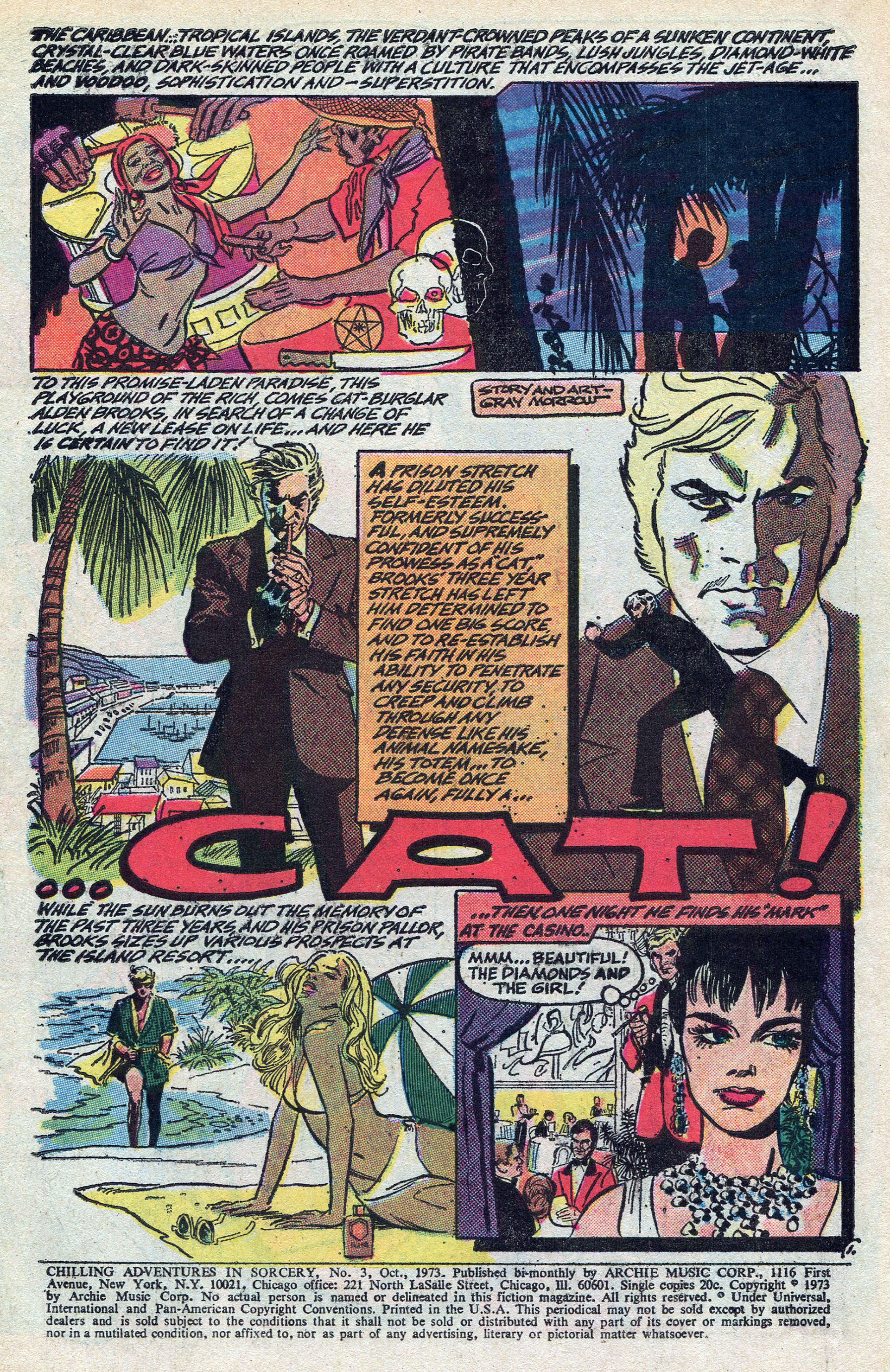 Read online Chilling Adventures In Sorcery (1973) comic -  Issue #3 - 3