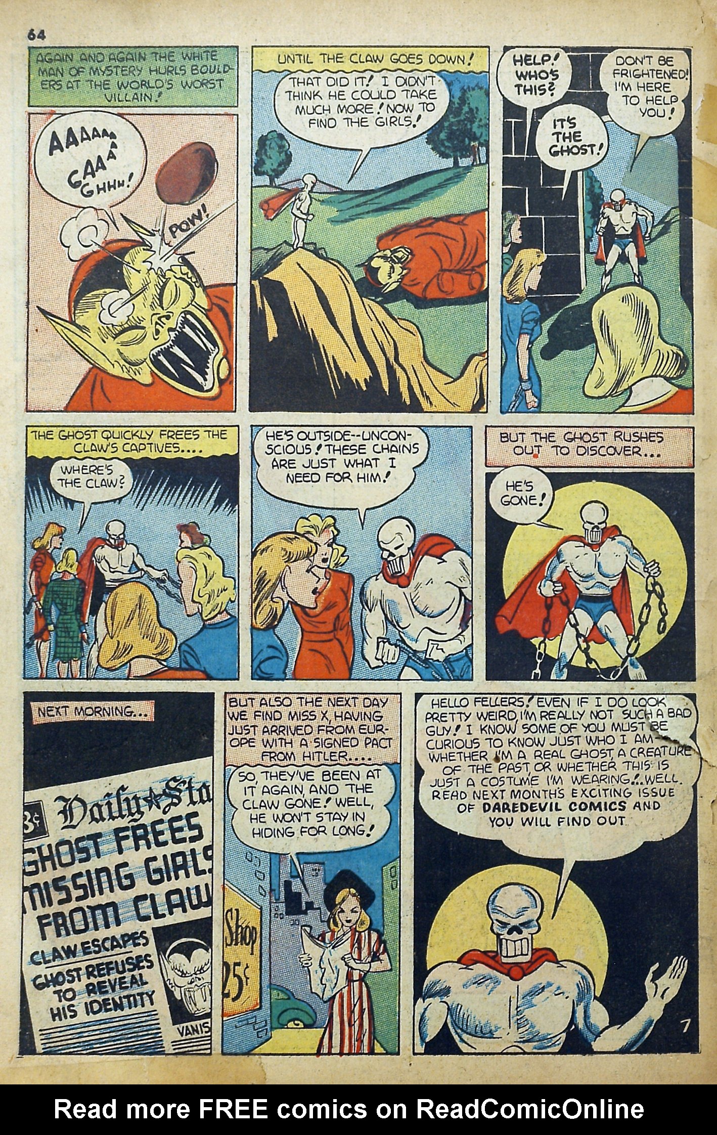 Read online Daredevil (1941) comic -  Issue #6 - 66