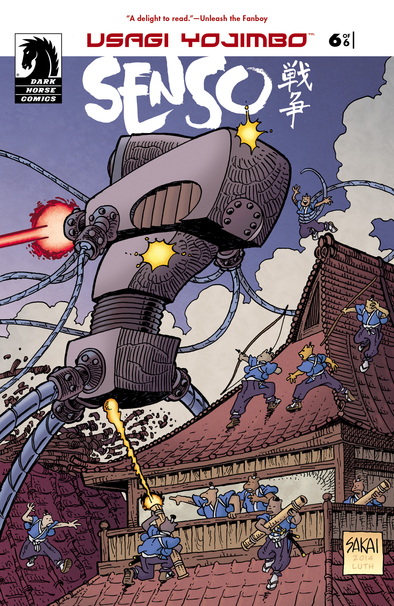 Read online Usagi Yojimbo: Senso comic -  Issue #6 - 1