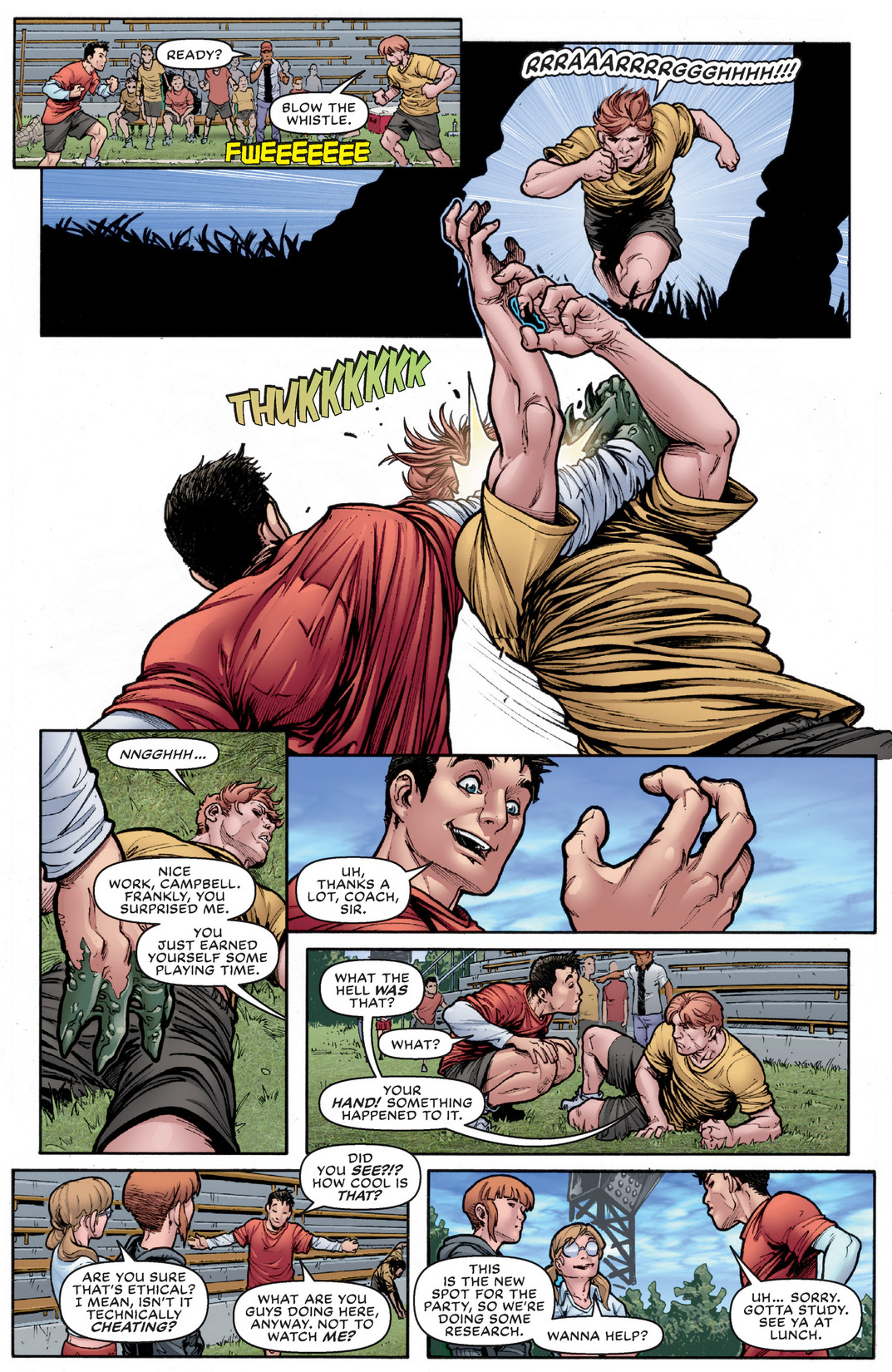 Read online Homecoming comic -  Issue #3 - 12