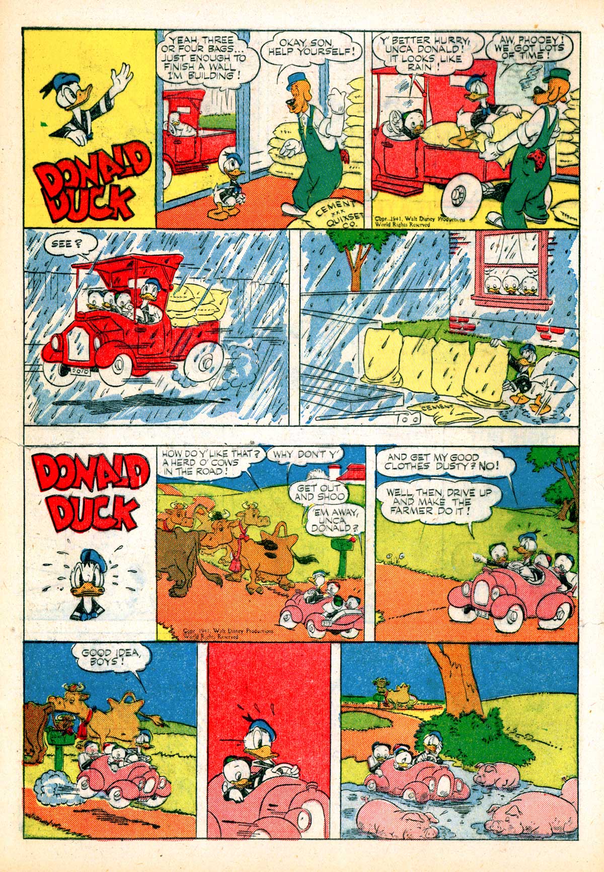 Read online Walt Disney's Comics and Stories comic -  Issue #50 - 42