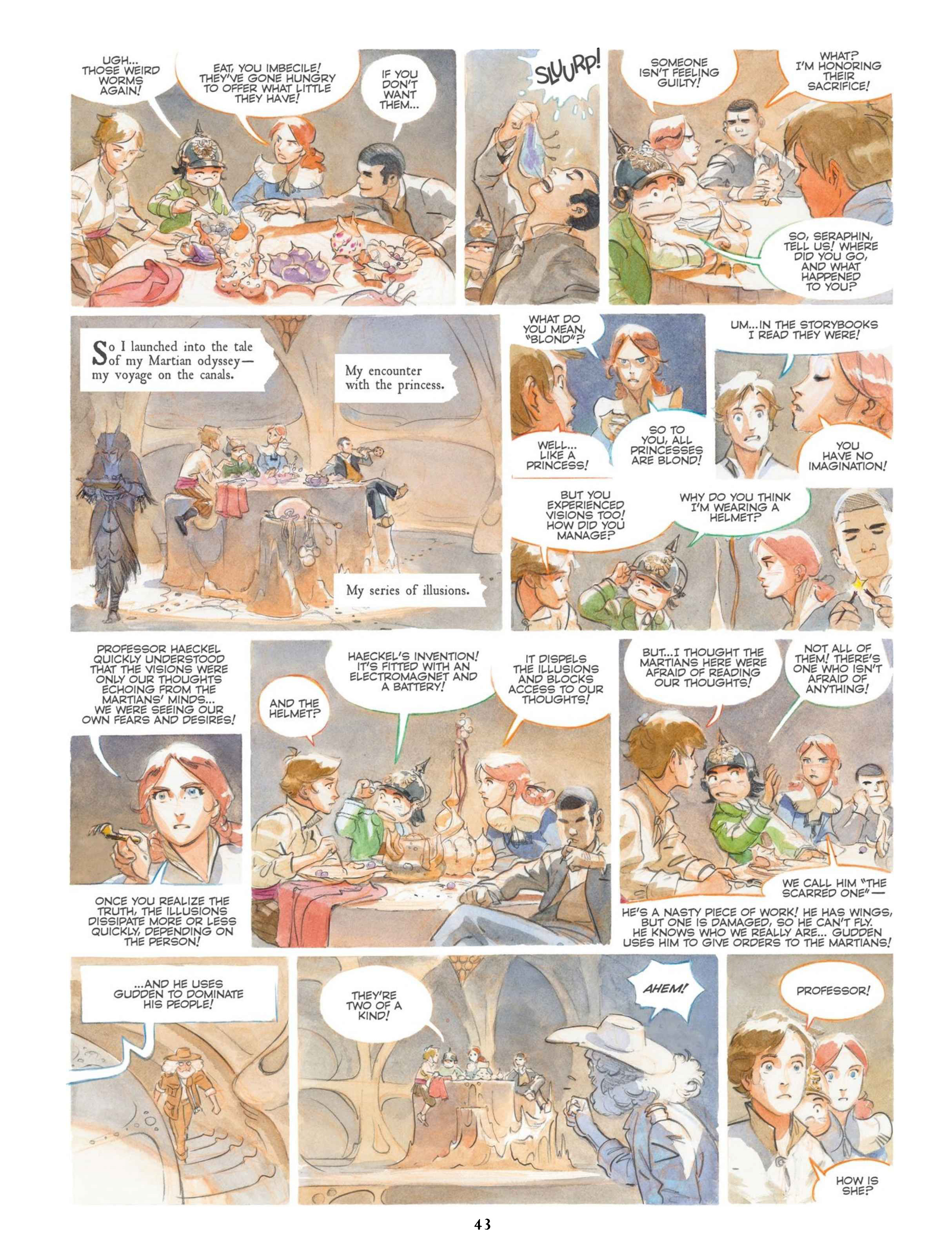 Read online Castle In the Stars: The Space Race of 1869 comic -  Issue #Castle In the Stars TPB A Frenchman on Mars - 46