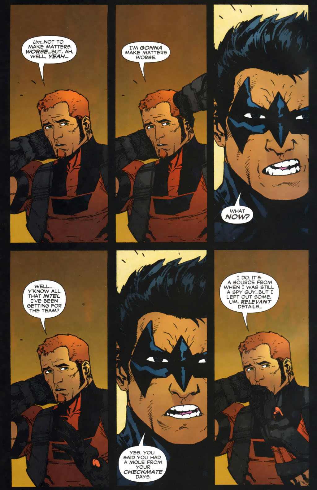 Read online Outsiders (2003) comic -  Issue #21 - 6
