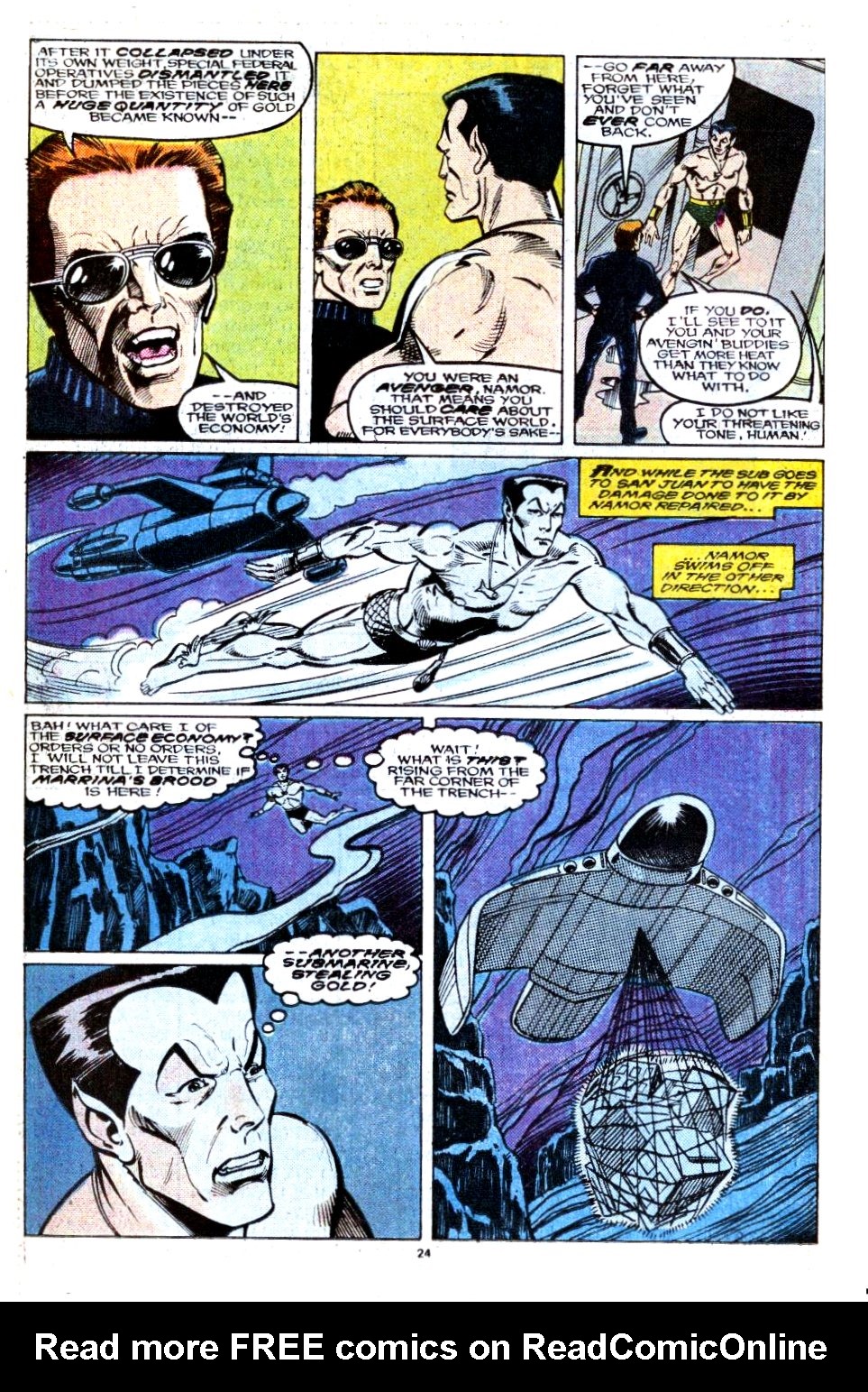 Read online Solo Avengers comic -  Issue #17 - 18