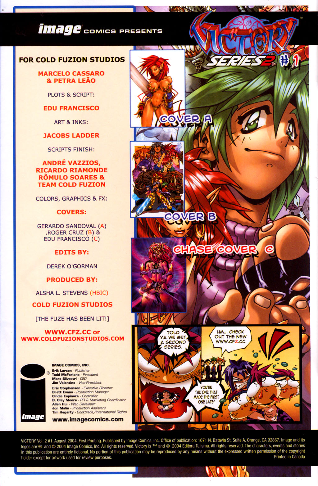 Read online Victory (2004) comic -  Issue #1 - 2