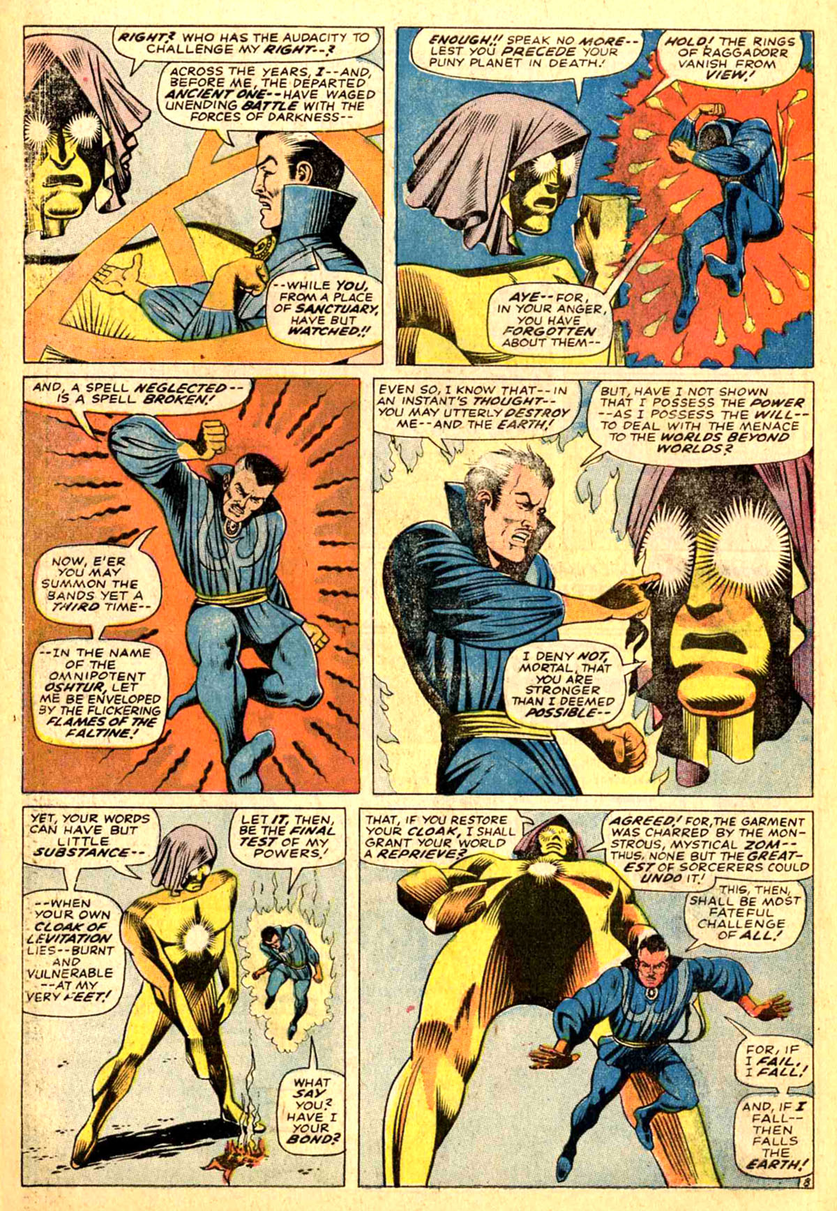 Read online Marvel Masterworks: Doctor Strange comic -  Issue # TPB 2 - 172