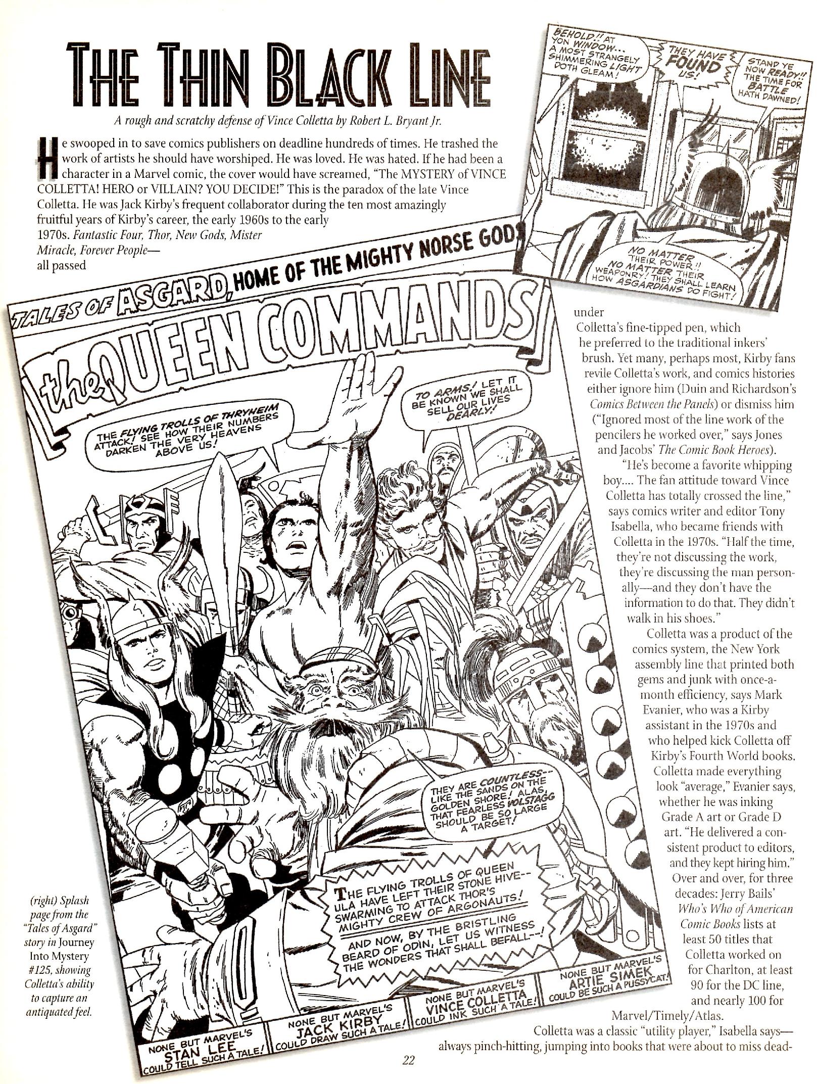 Read online The Jack Kirby Collector comic -  Issue #28 - 23