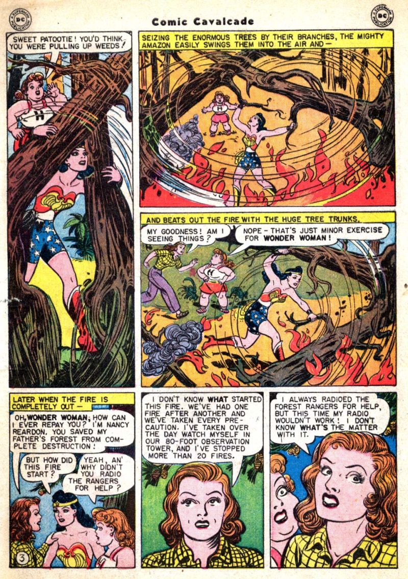 Read online Comic Cavalcade comic -  Issue #15 - 5