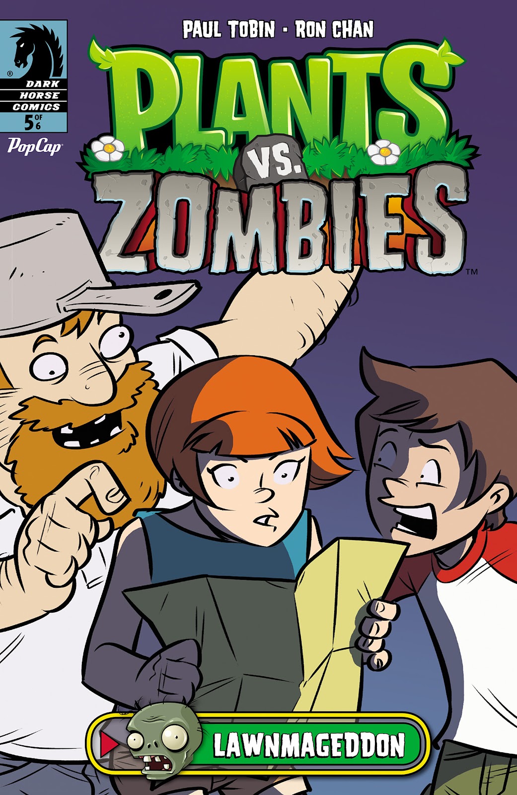 Plants vs. Zombies: Lawnmageddon issue 5 - Page 1