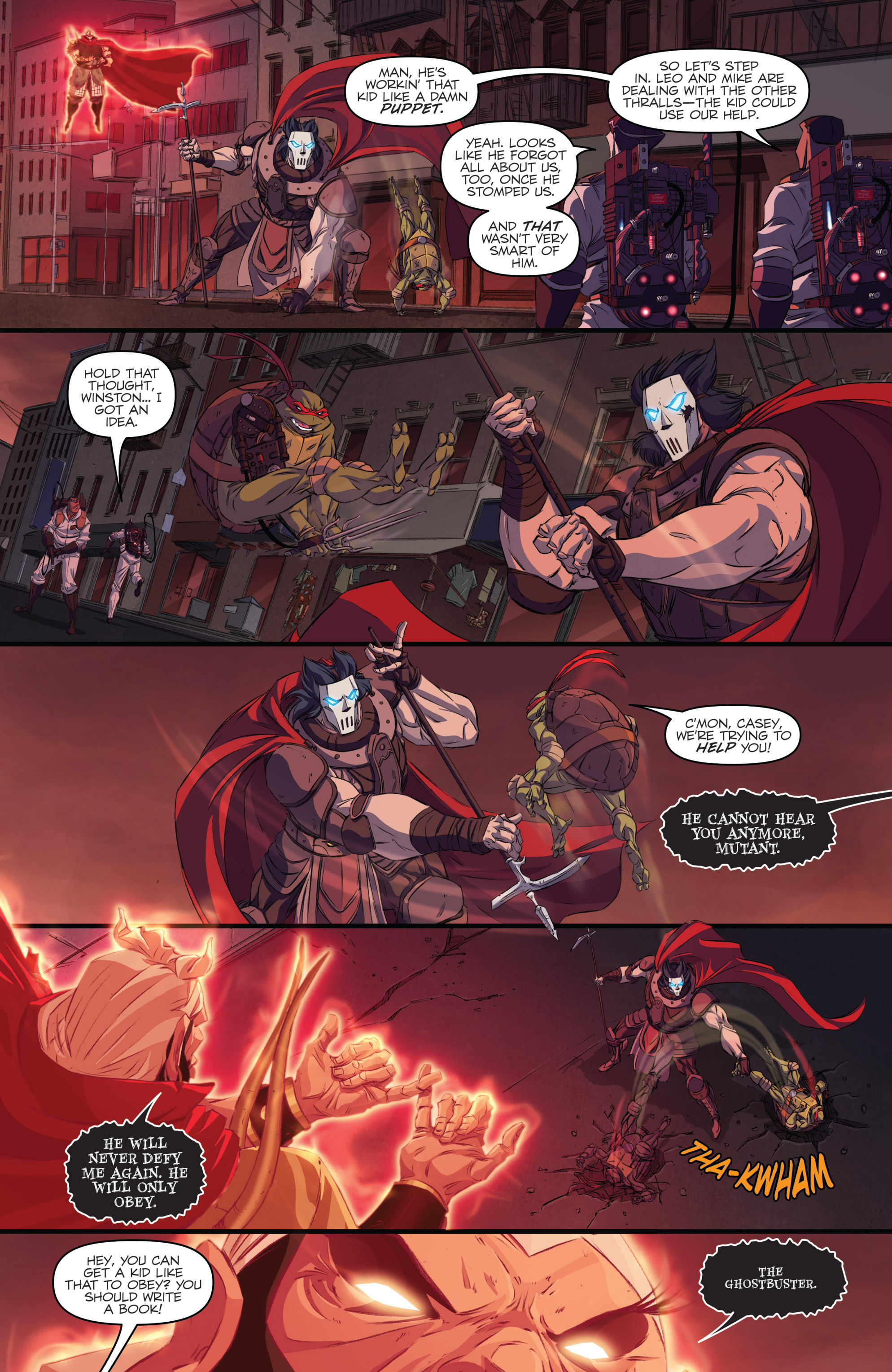 Read online Teenage Mutant Ninja Turtles/Ghostbusters comic -  Issue #3 - 21