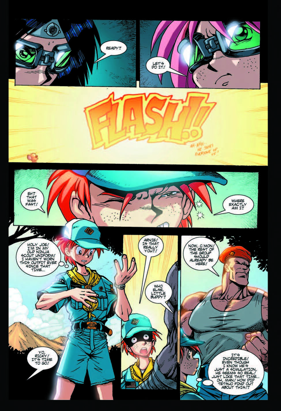 Read online Ninja High School Version 2 comic -  Issue #6 - 9