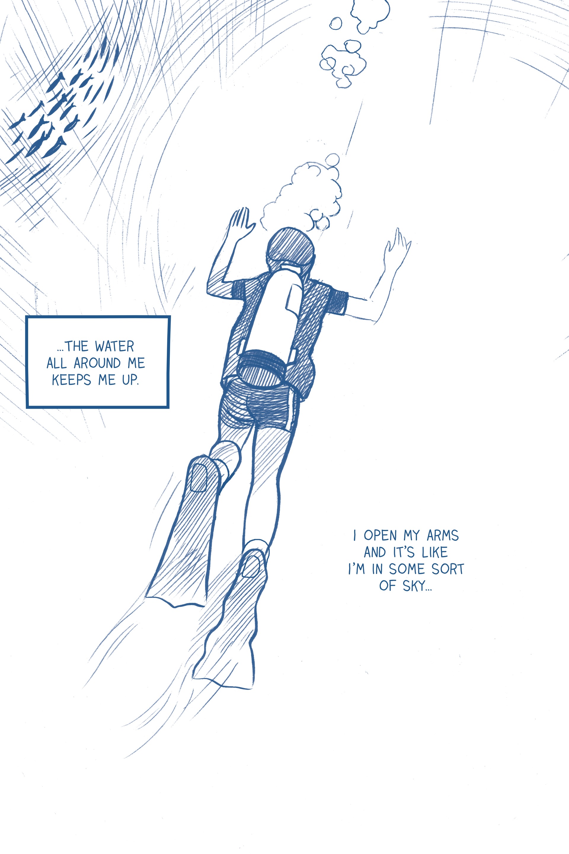 Read online When Everything Turned Blue comic -  Issue # TPB - 124