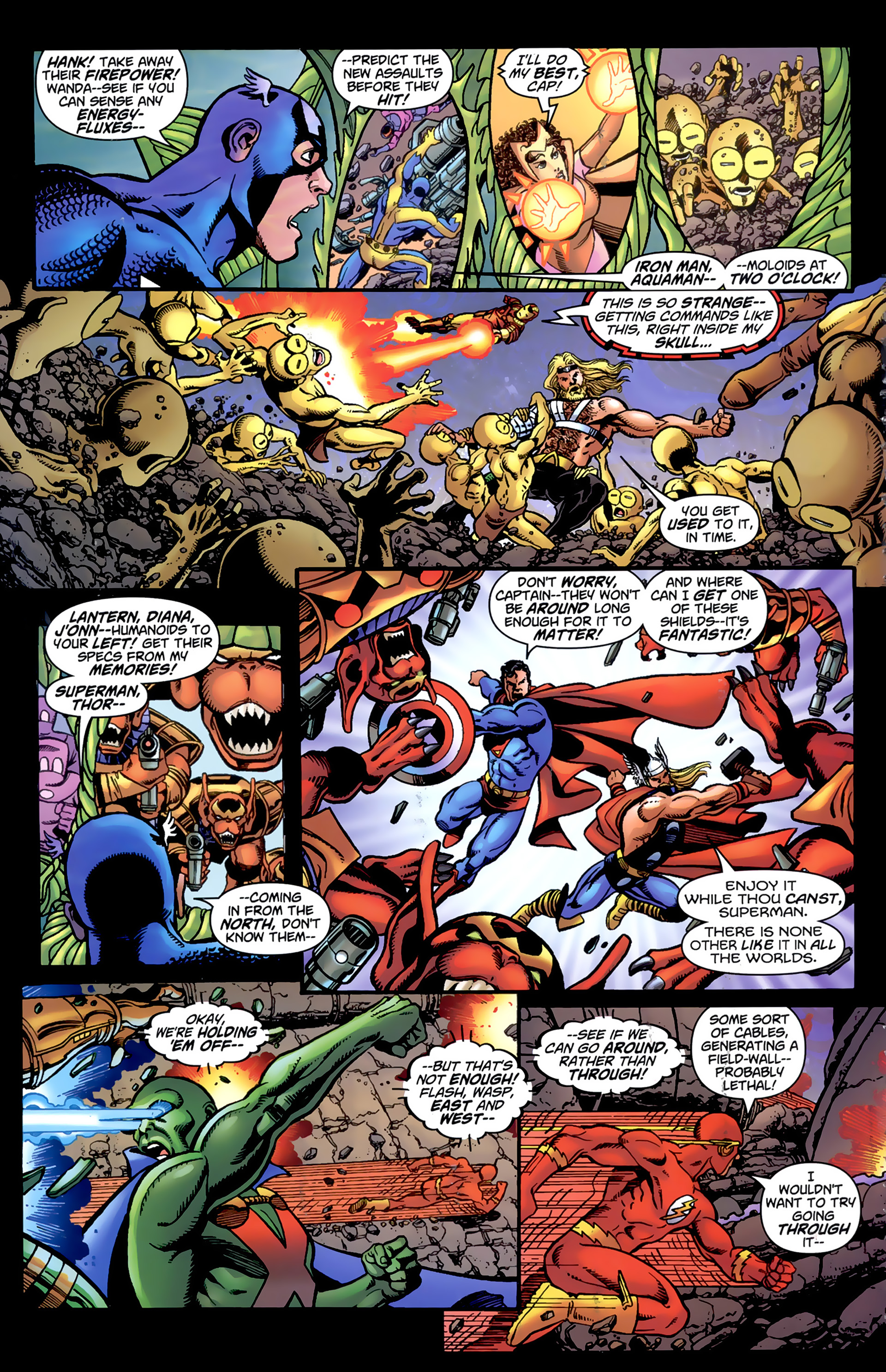 Read online JLA/Avengers comic -  Issue #4 - 17