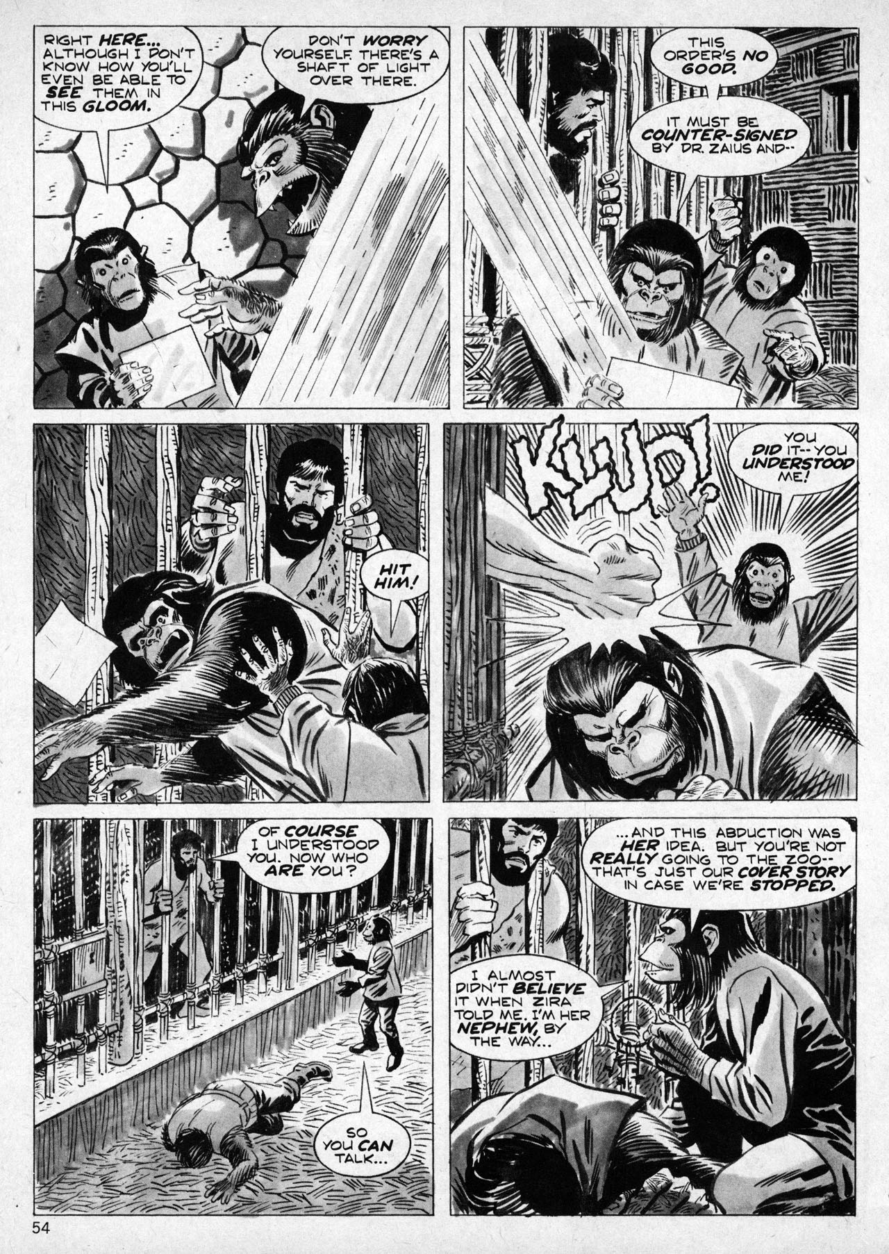 Read online Planet of the Apes comic -  Issue #5 - 50