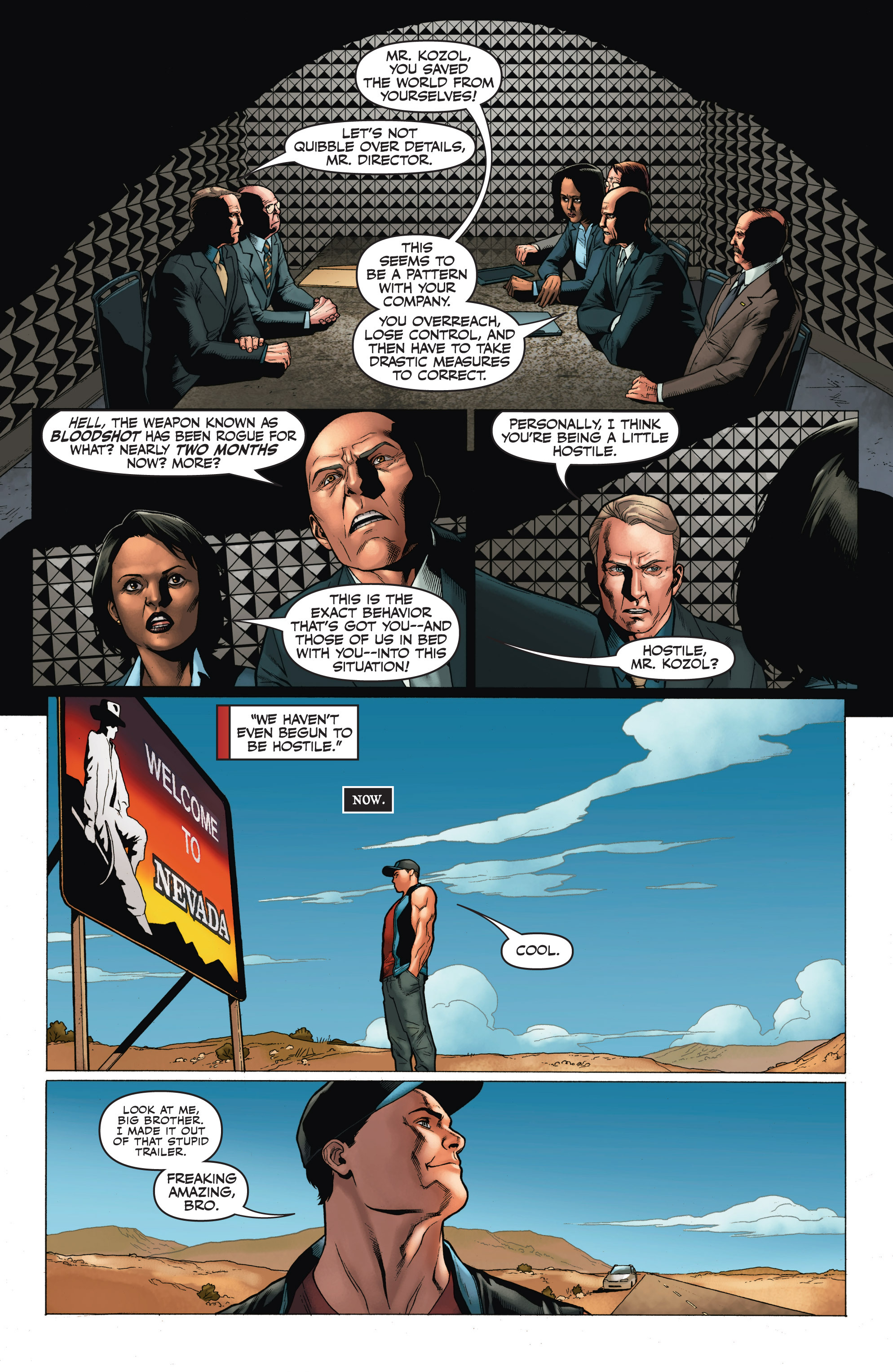 Read online Armor Hunters: Harbinger comic -  Issue # TPB - 87