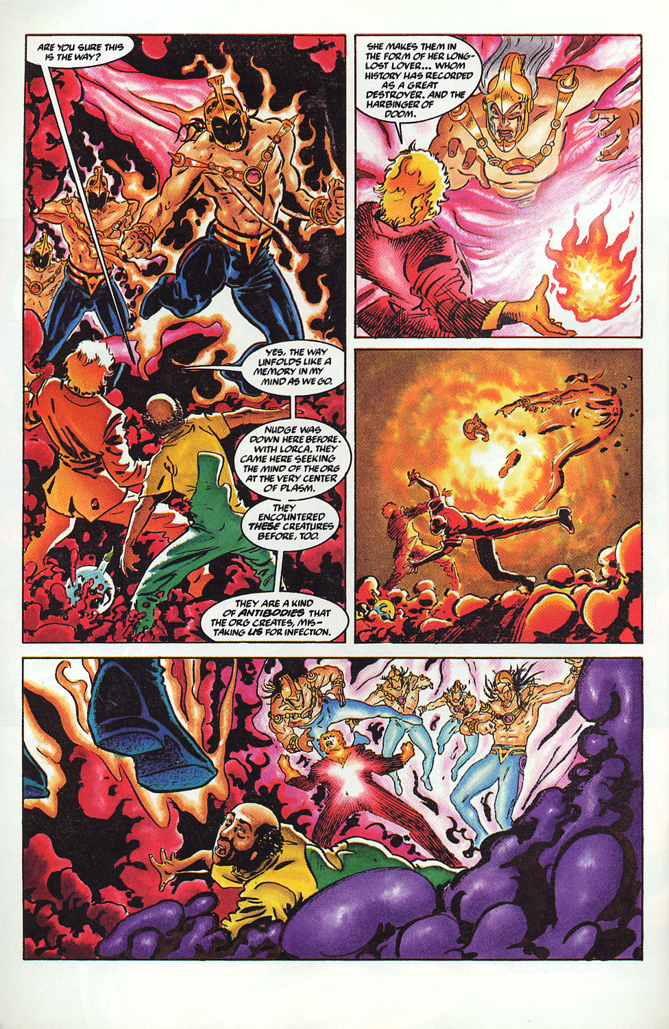 Read online Warriors of Plasm comic -  Issue #10 - 17