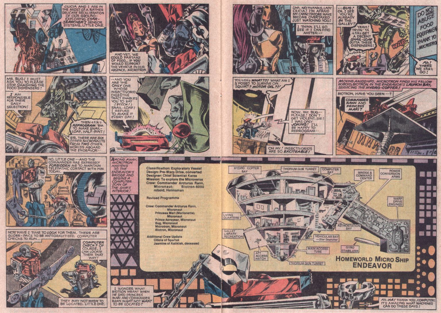 Read online Micronauts (1979) comic -  Issue #23 - 15