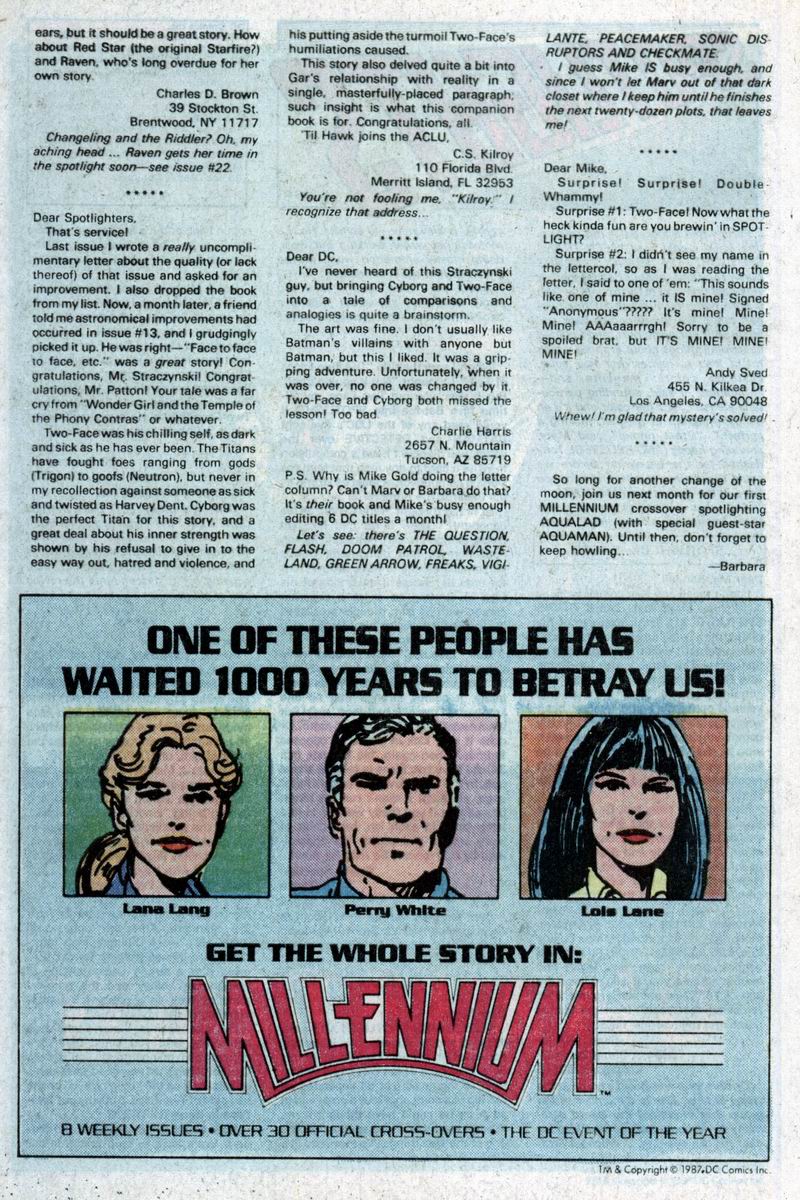 Read online Teen Titans Spotlight comic -  Issue #17 - 24