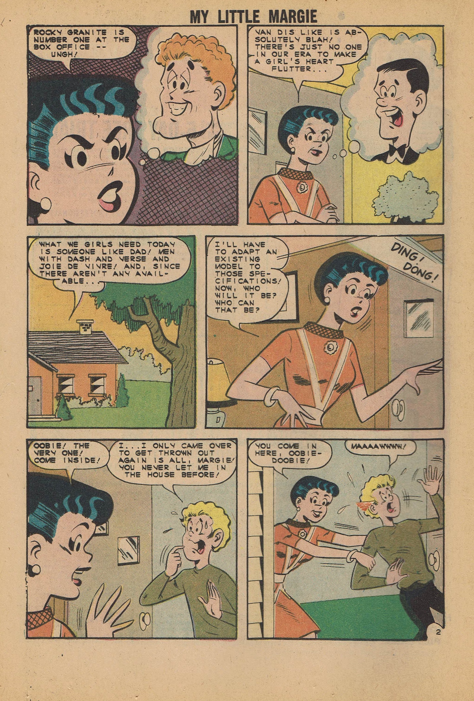Read online My Little Margie (1954) comic -  Issue #52 - 16