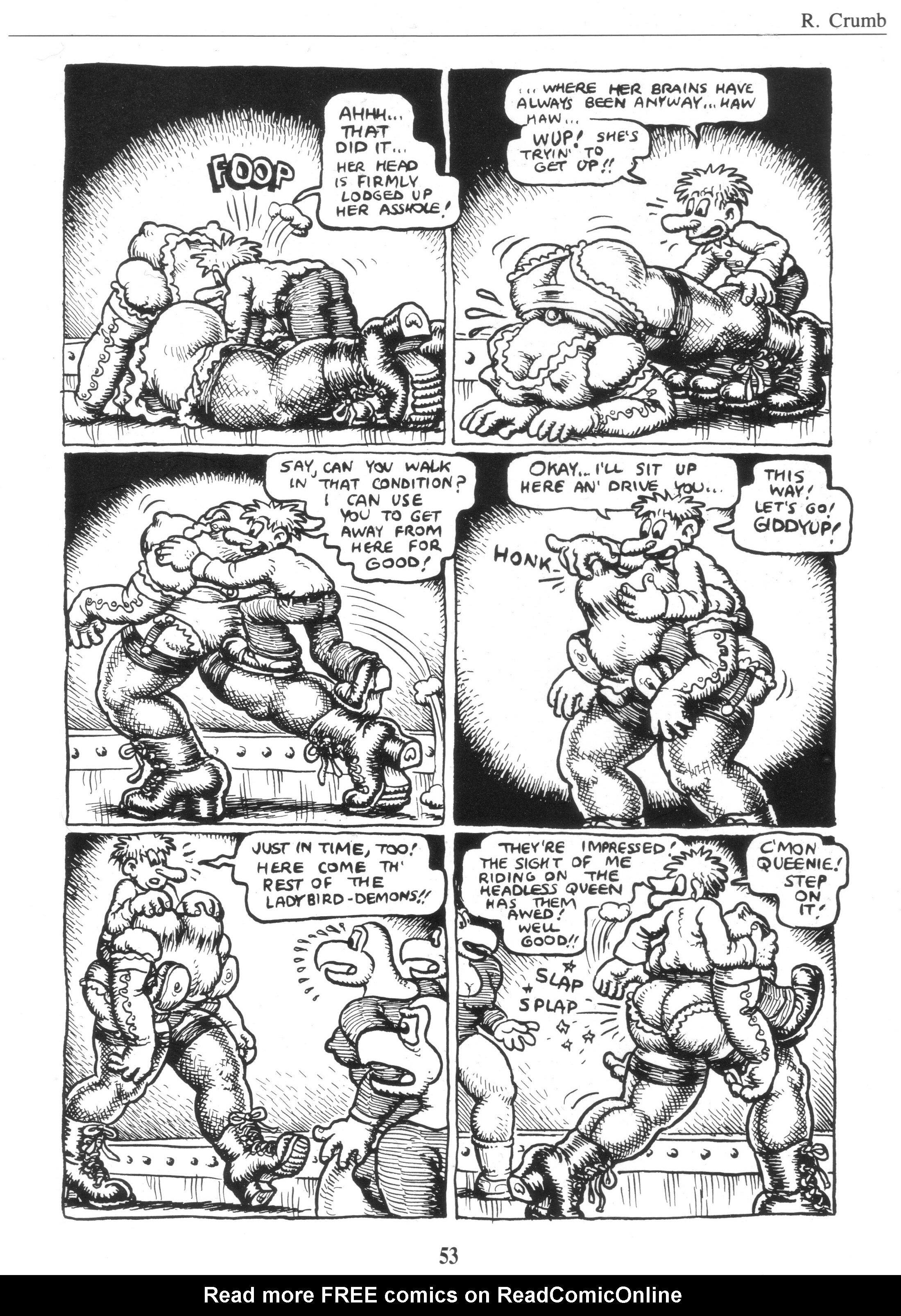 Read online The Complete Crumb Comics comic -  Issue # TPB 8 - 61