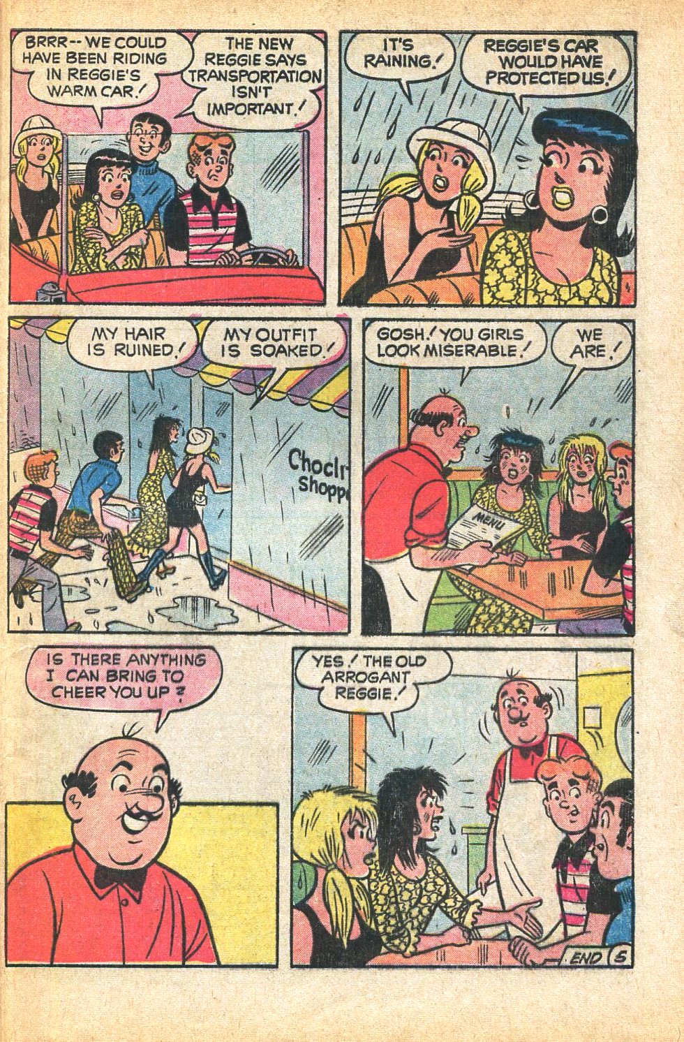 Read online Reggie and Me (1966) comic -  Issue #60 - 33