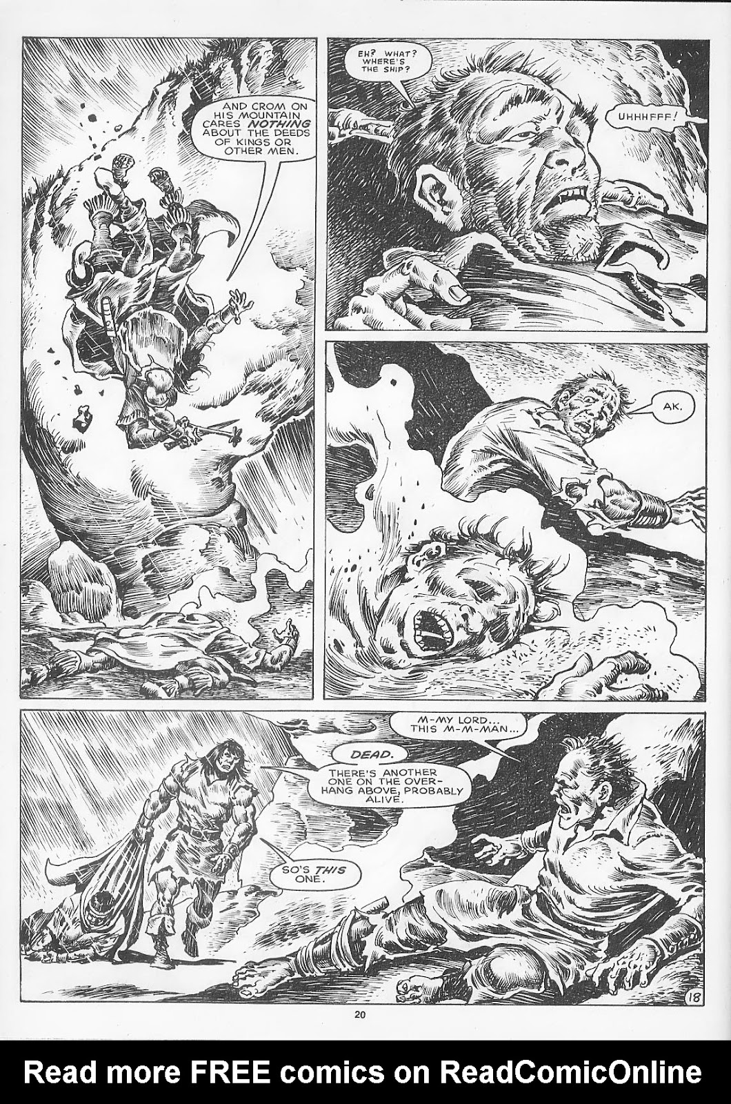 The Savage Sword Of Conan issue 166 - Page 22