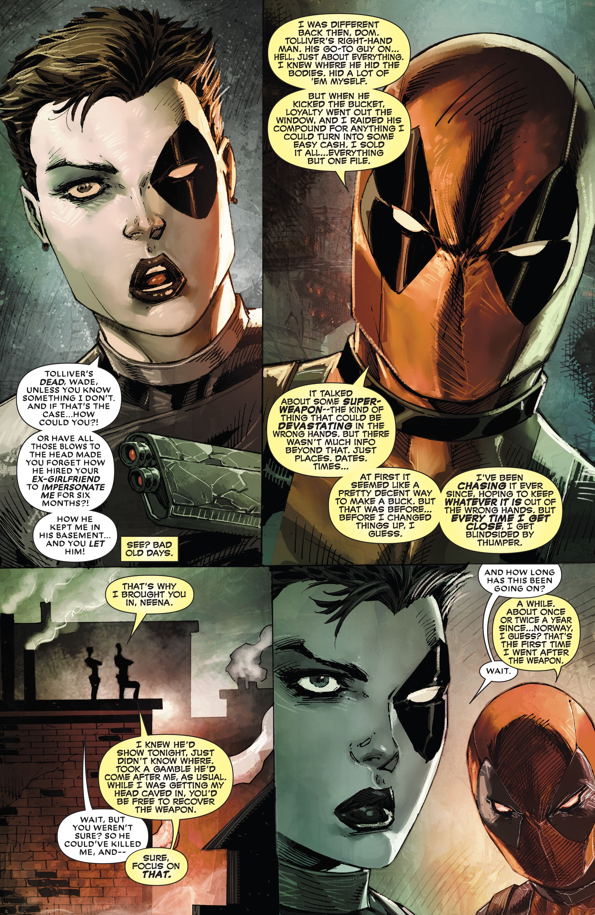 Read online Deadpool: Bad Blood (2022) comic -  Issue #1 - 17
