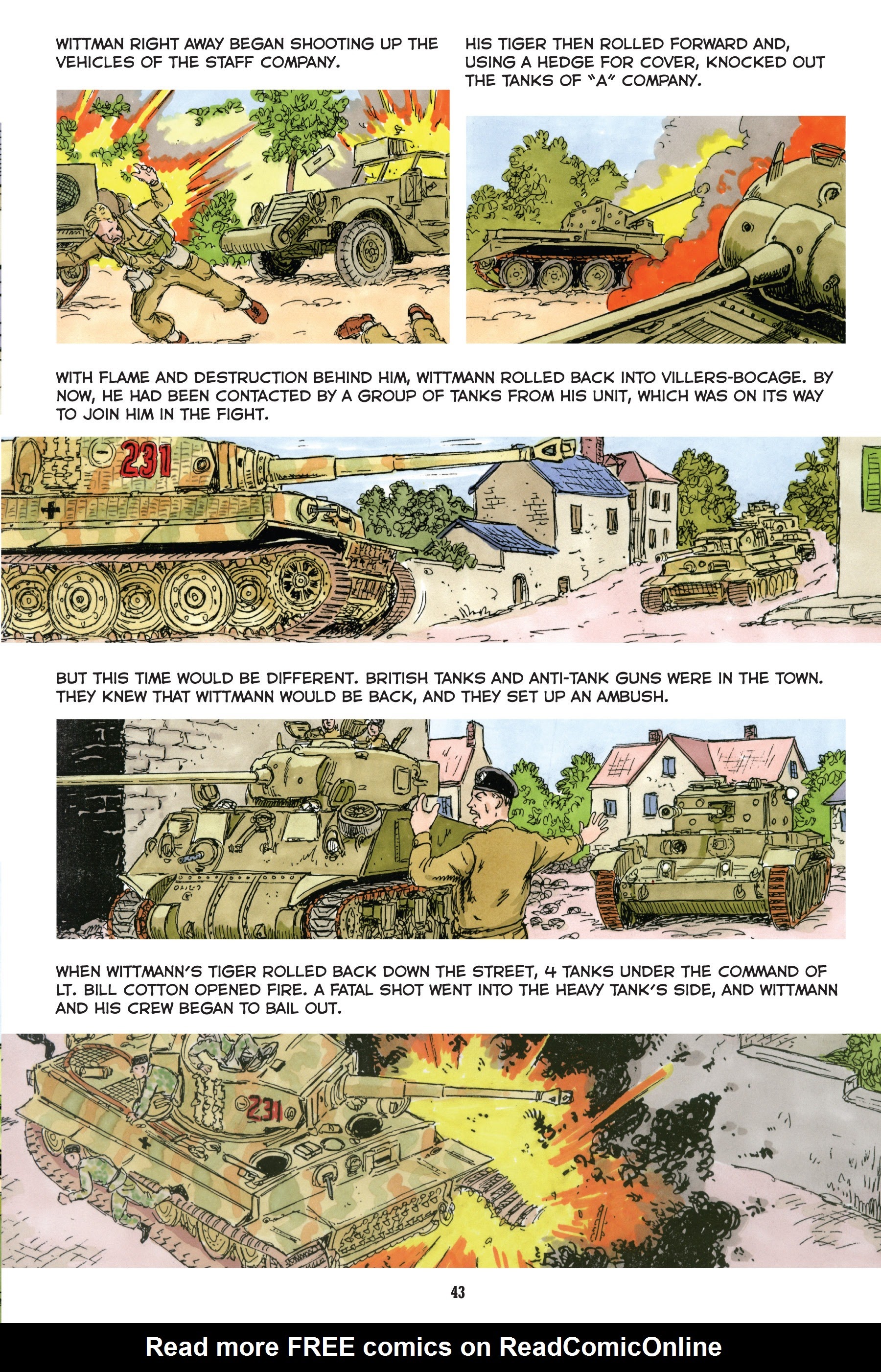 Read online Normandy: A Graphic History of D-Day, the Allied Invasion of Hitler's Fortress Europe comic -  Issue # TPB - 44