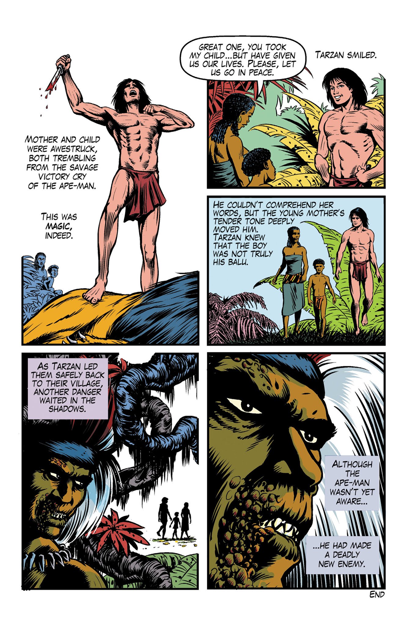 Read online Edgar Rice Burroughs' Jungle Tales of Tarzan comic -  Issue # TPB (Part 1) - 65