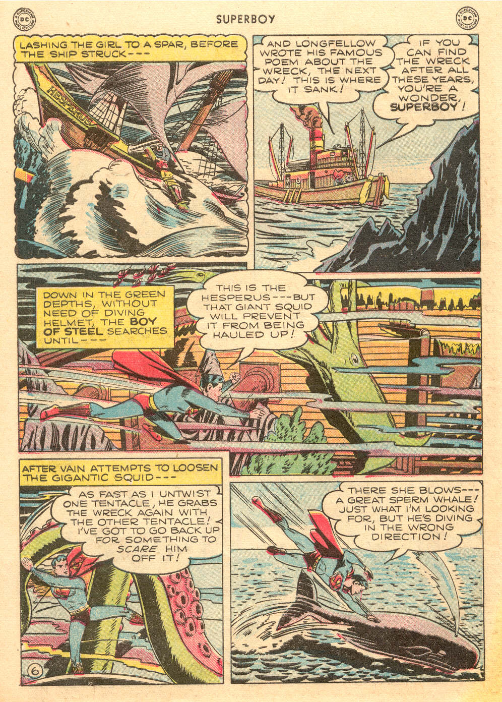 Read online Superboy (1949) comic -  Issue #4 - 36