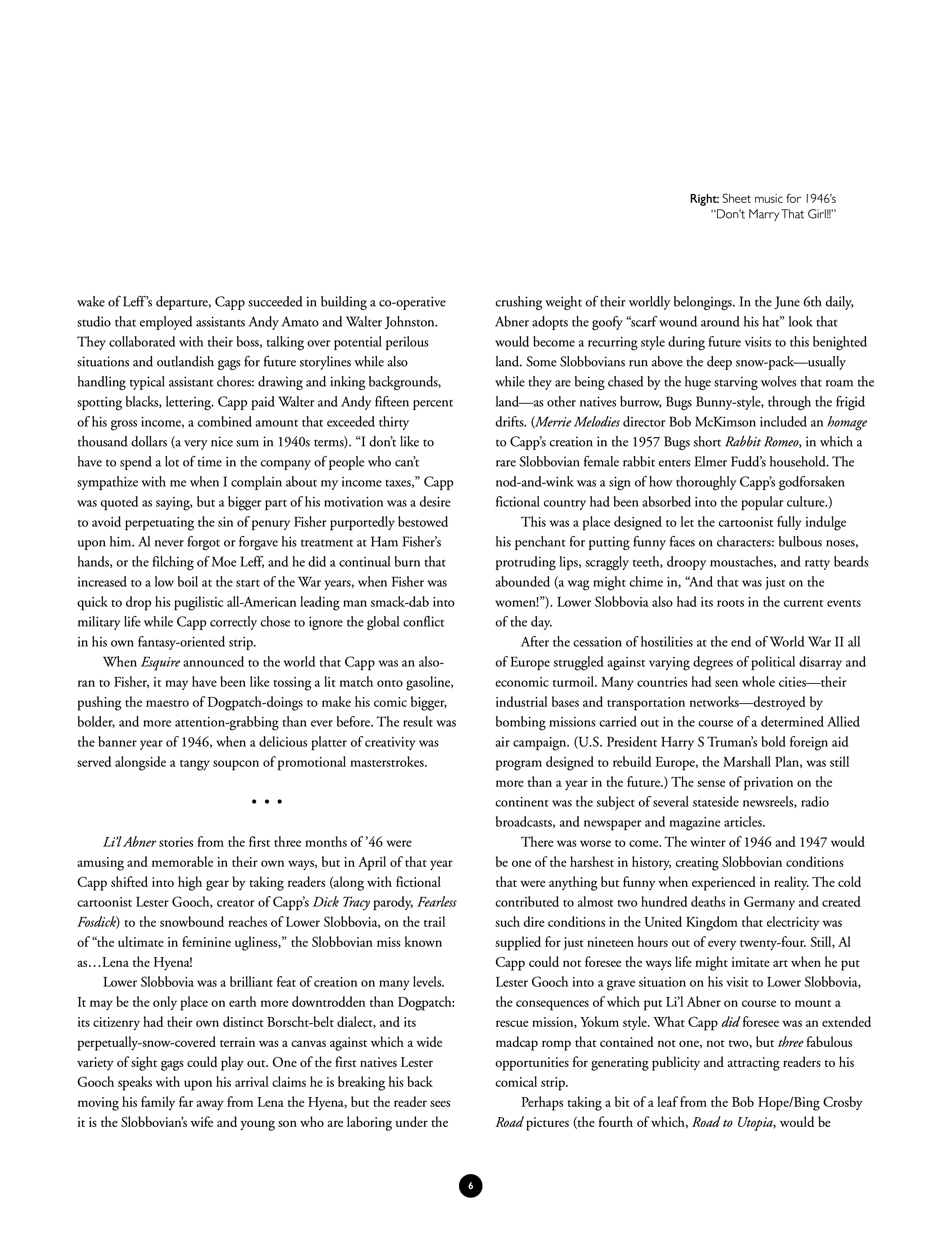 Read online Al Capp's Li'l Abner Complete Daily & Color Sunday Comics comic -  Issue # TPB 6 (Part 1) - 6