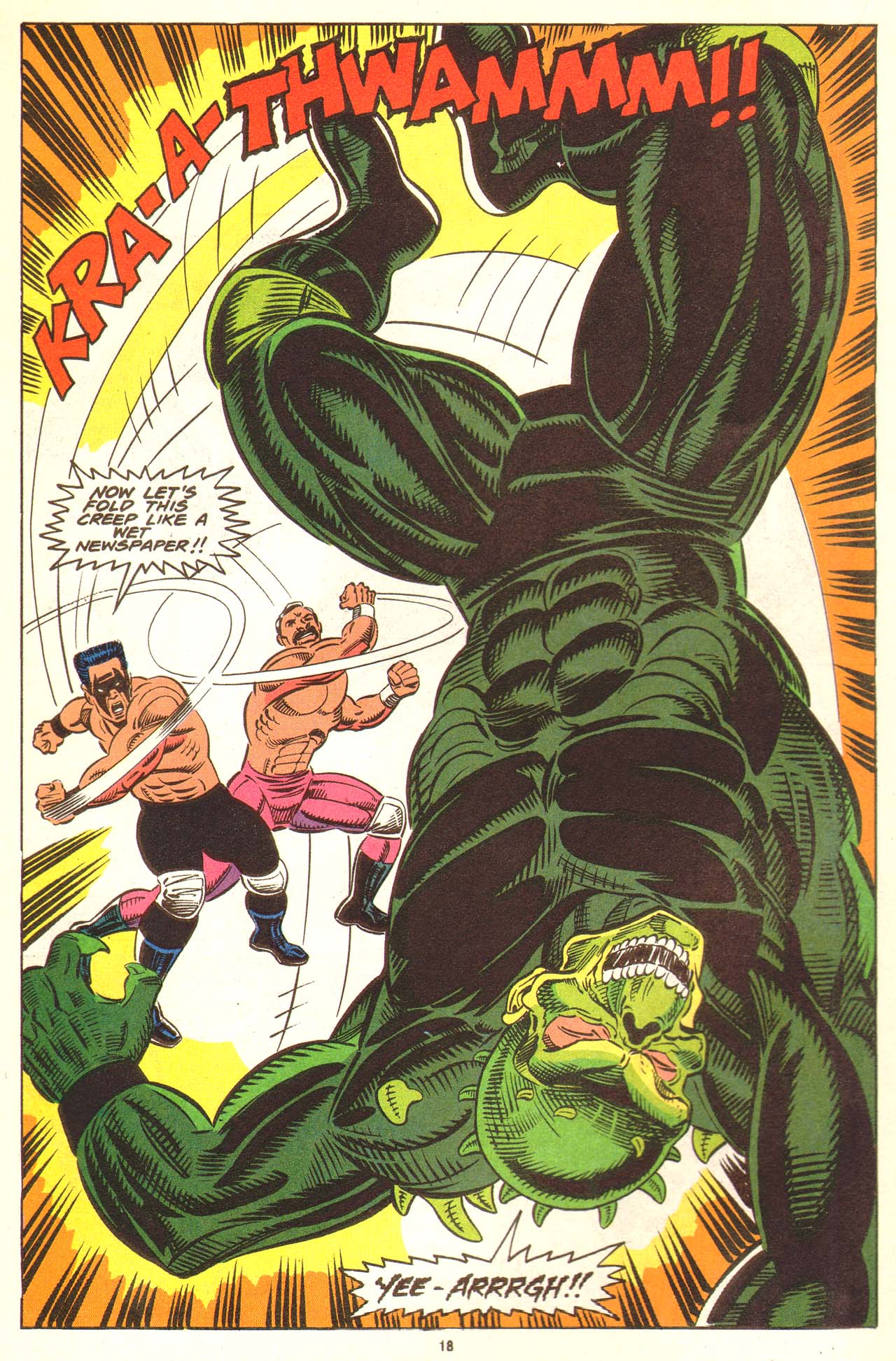 Read online WCW World Championship Wrestling comic -  Issue #11 - 19