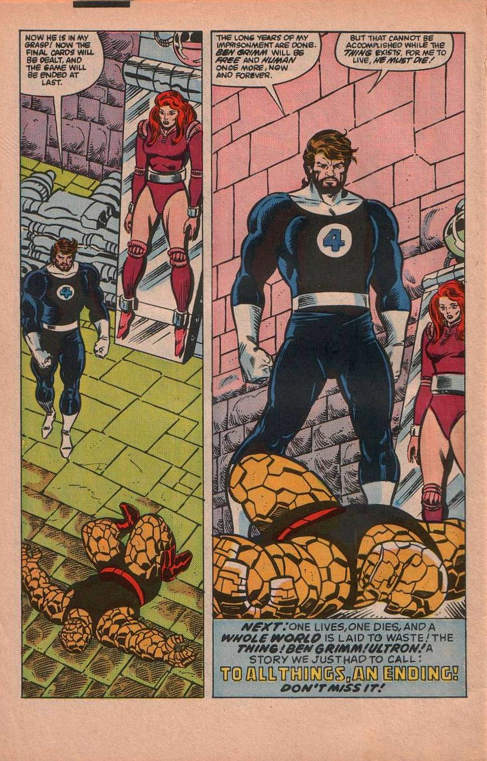 Read online The Thing comic -  Issue #21 - 24
