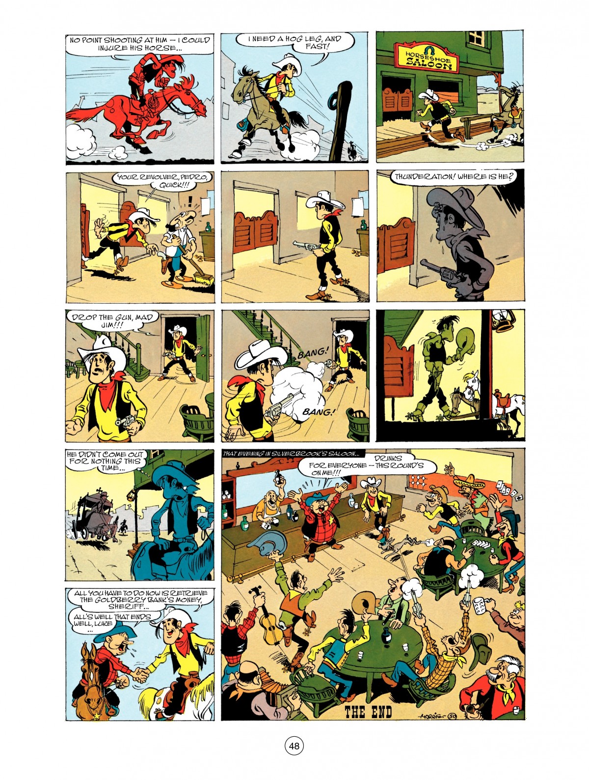 Read online A Lucky Luke Adventure comic -  Issue #48 - 48