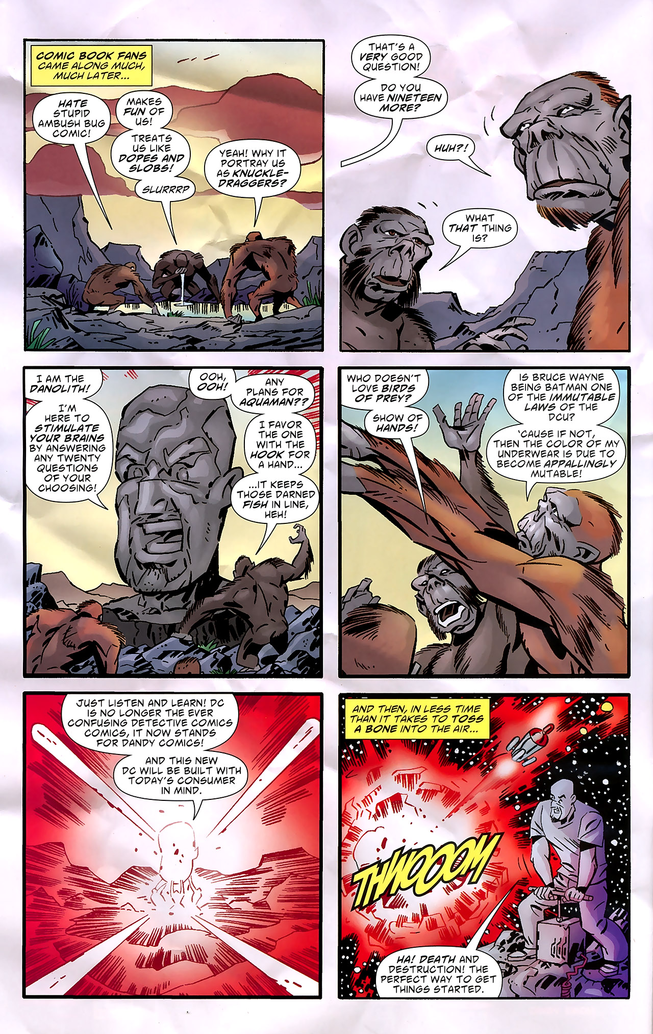 Read online Ambush Bug: Year None comic -  Issue #7 - 9