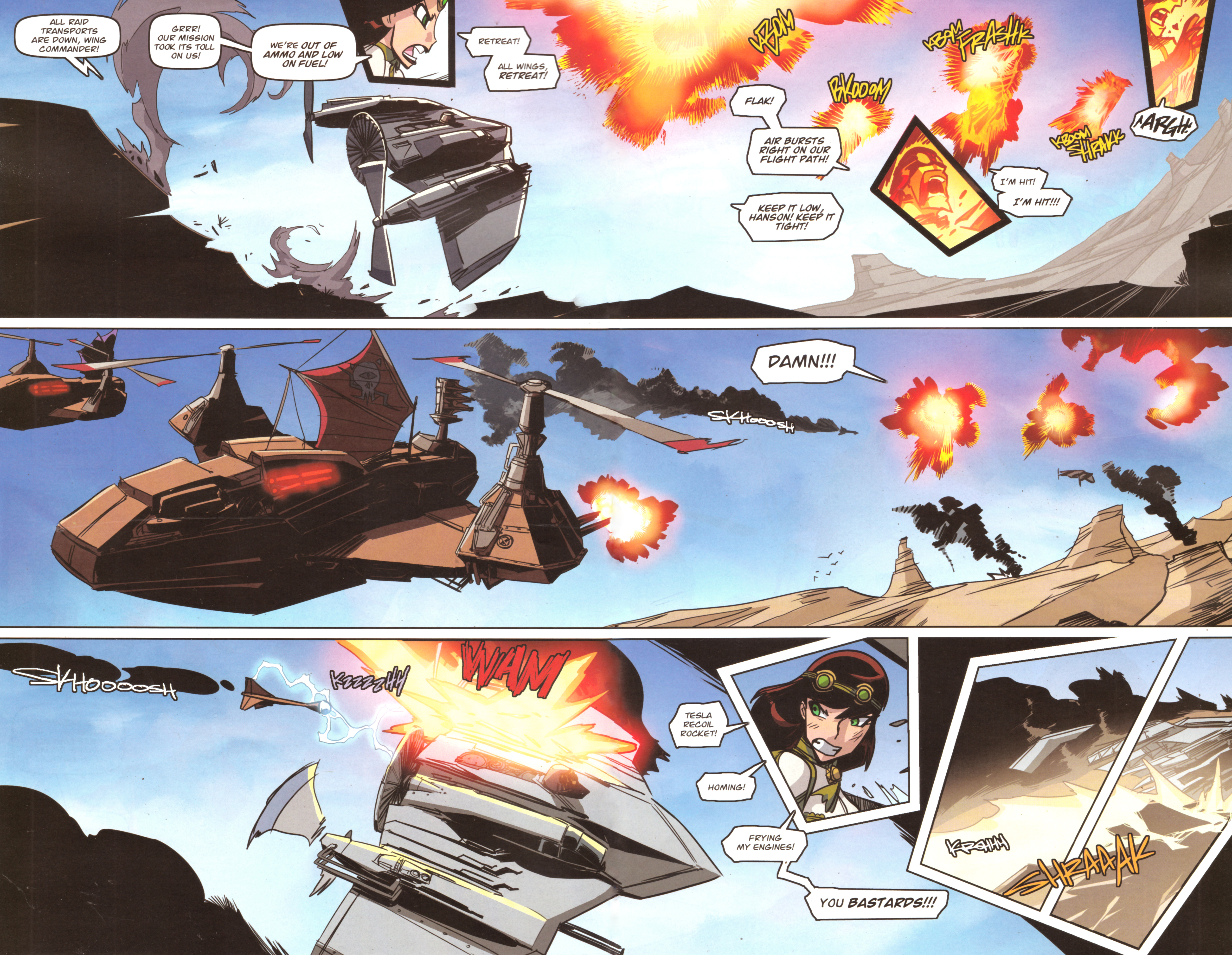 Read online Steam Wars: Bounty Hunters comic -  Issue #1 - 4